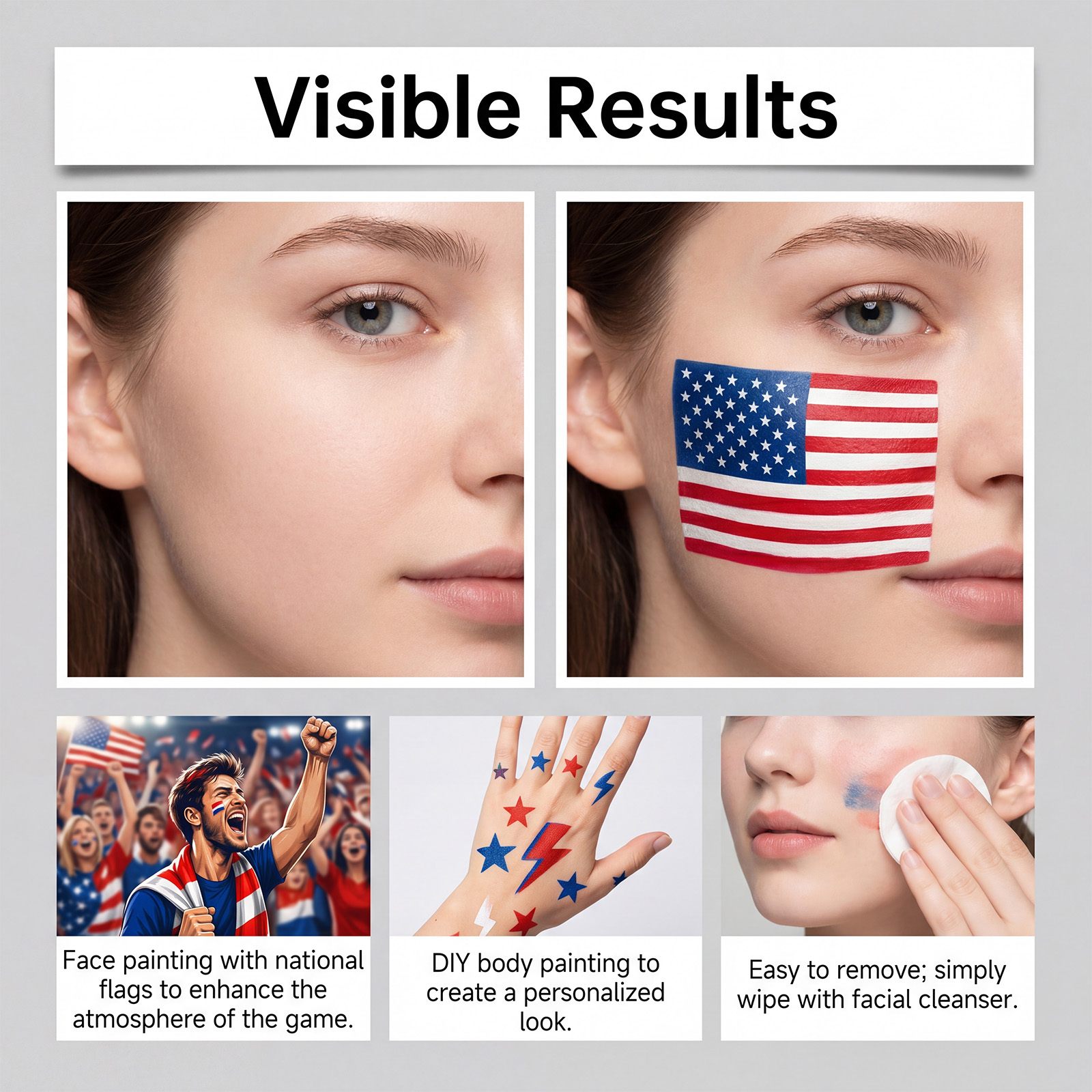 Body Paint Pen Easy For New Users Full Color Render Multi Scene Cheer Support