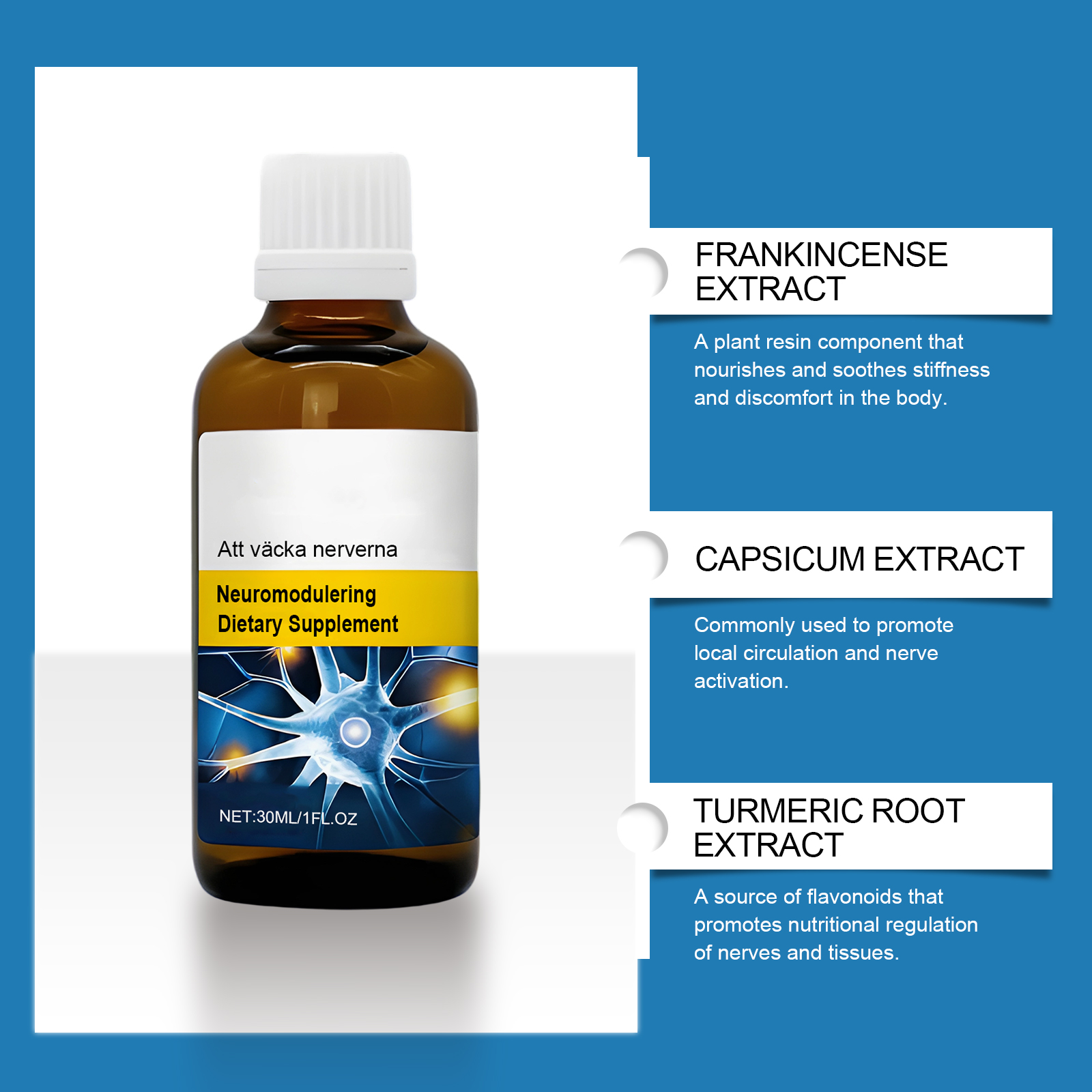 Dietary Supplement Drops Mild Formula Ease Daily Stress Boost Body Vitality Face Fresh Challenges With Positive Energy