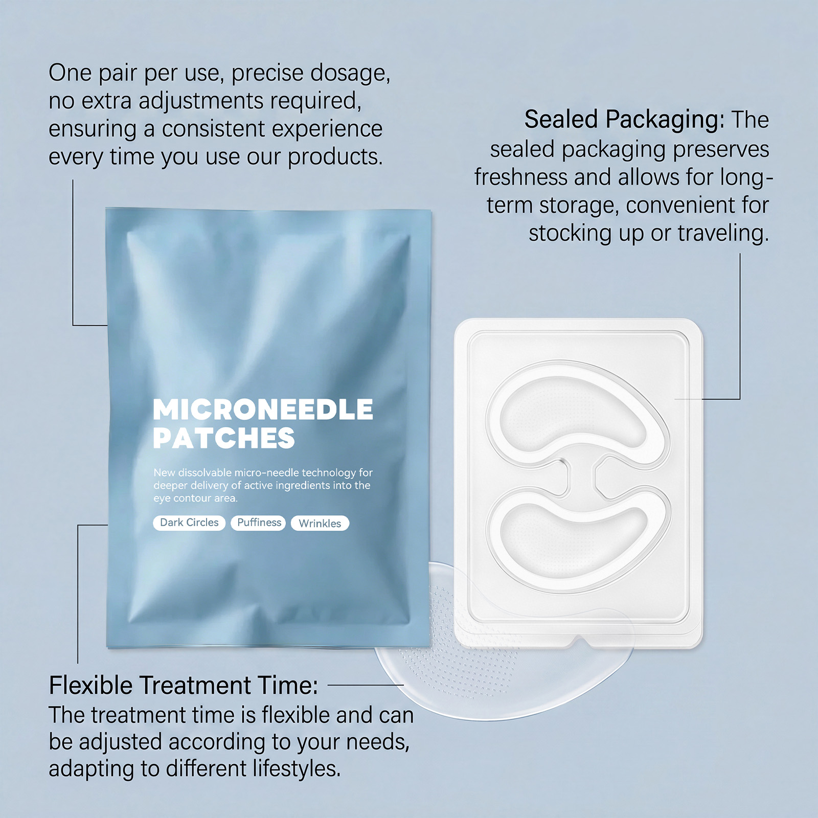Eye Patch Mild Hydrating Bright Smooth Delicate Soft Skin Friendly Daily Care For Eye Skin Mask Sheet