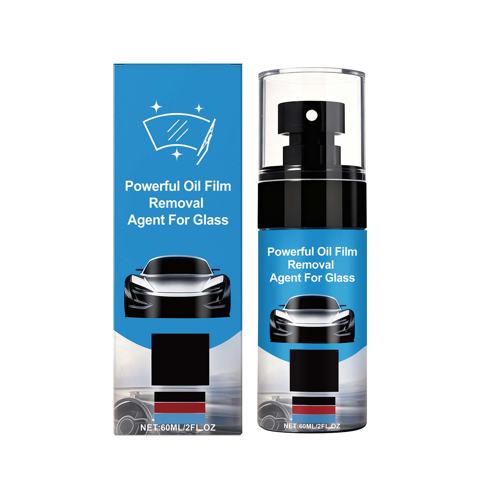 Glass Oil Film Remover Daily Clean Anti Fog Clear View Maintain Auto Windshield Surface Care Agent