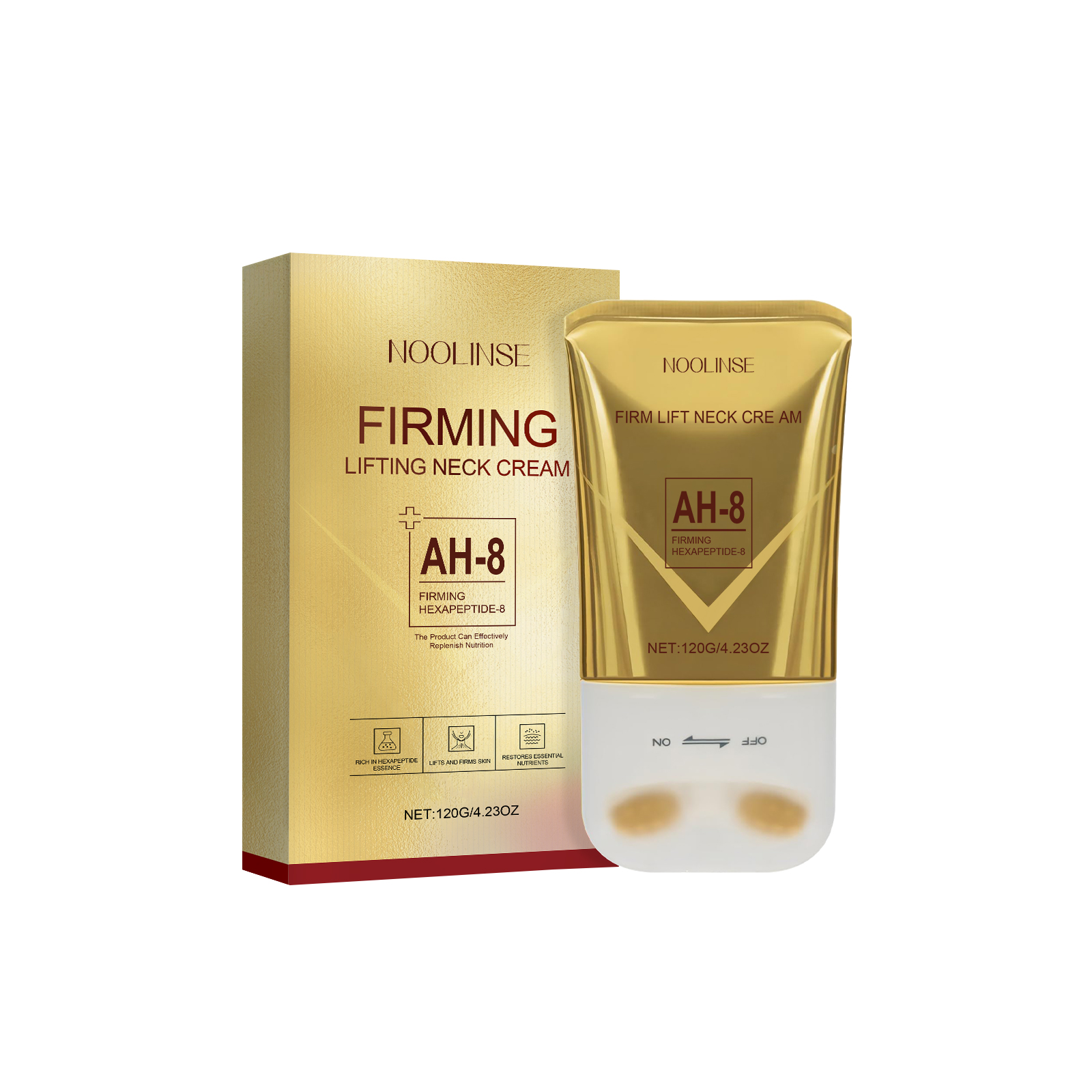Roller Neck Cream Mild Moisturizing Elastic Delicate Soothe Dry Hydrating Gentle Care Neck Facial Skin Soft