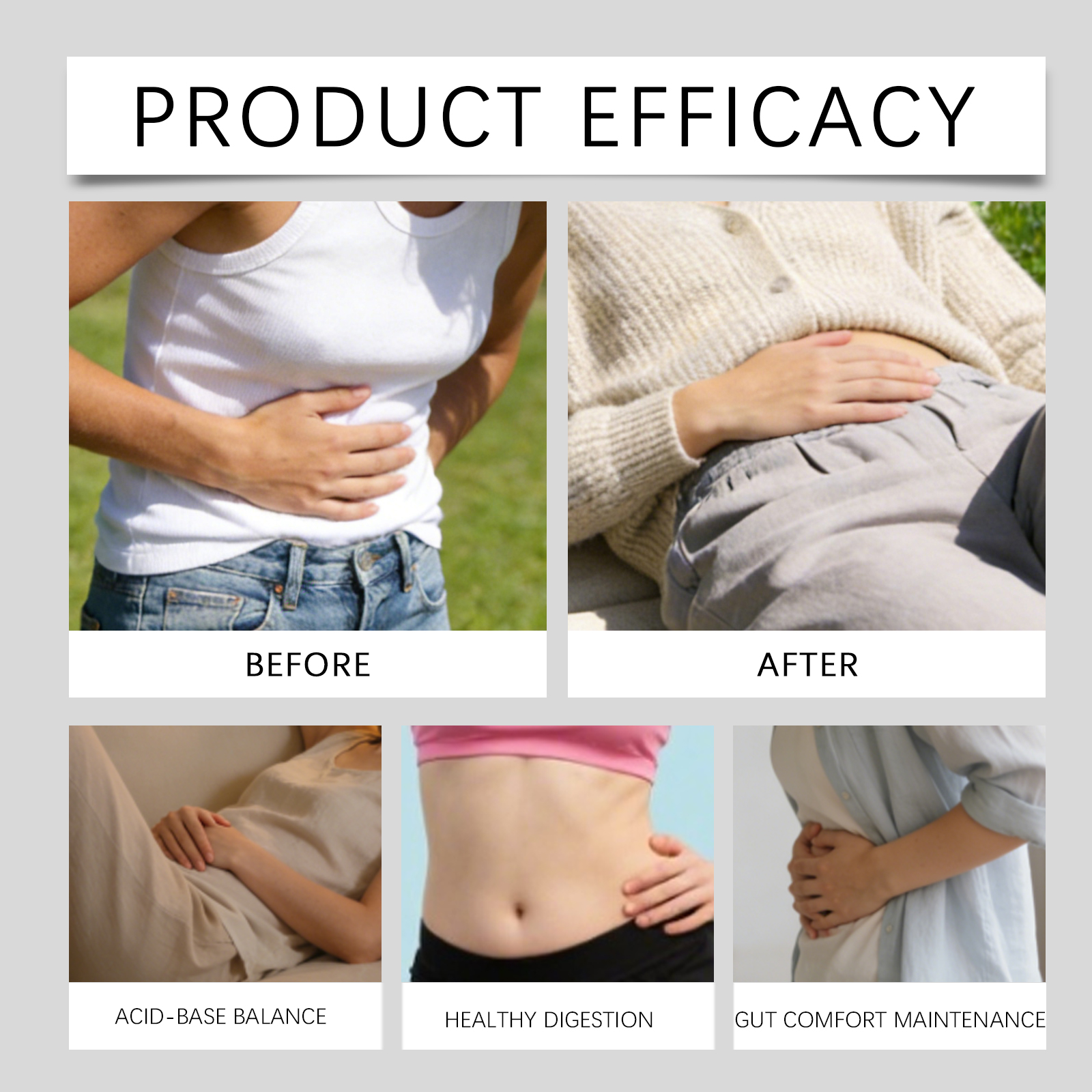 Gut Care Capsules Mild Formula Daily Dietary Nutritional Supplement Ease Stomach Maintain Intestinal Comfort