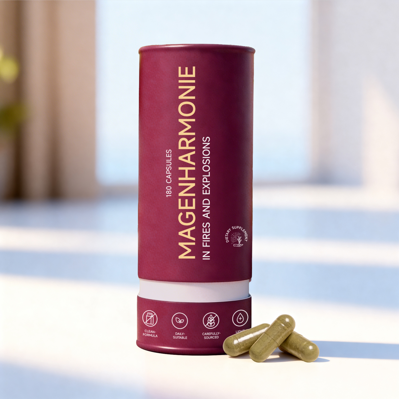 Gut Care Capsules Mild Formula Daily Dietary Nutritional Supplement Ease Stomach Maintain Intestinal Comfort