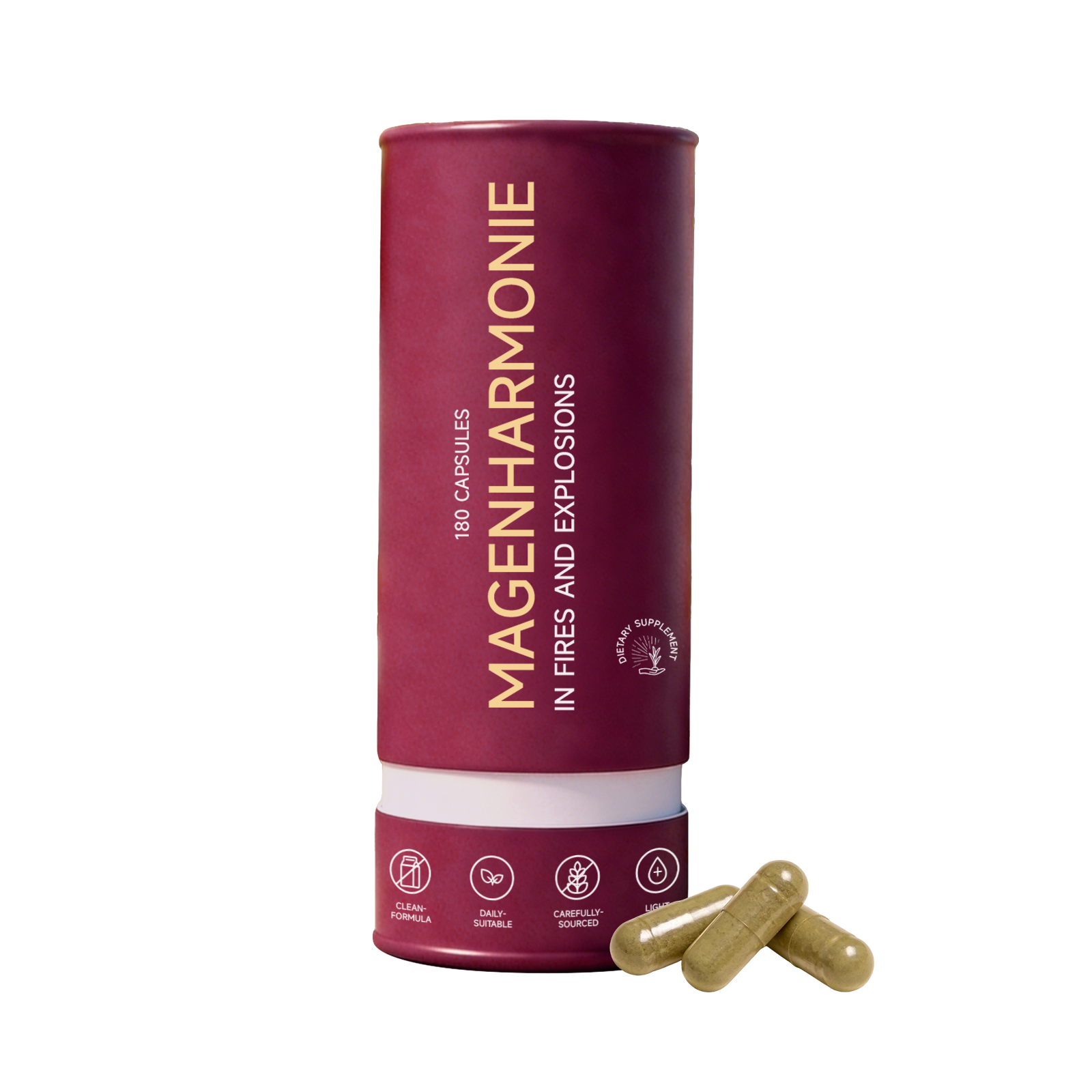 Gut Care Capsules Mild Formula Daily Dietary Nutritional Supplement Ease Stomach Maintain Intestinal Comfort