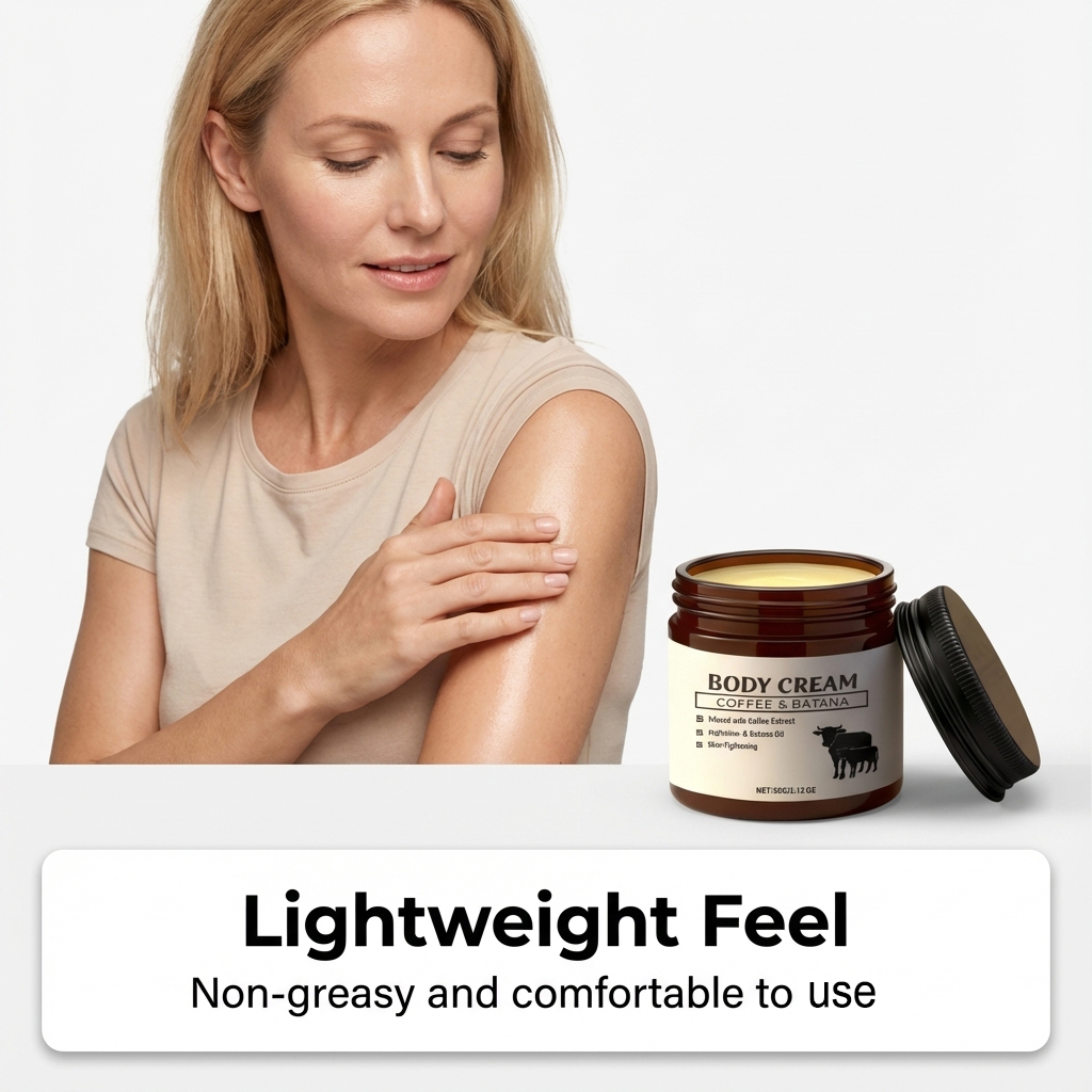 Moisturizing Hydrating Body Cream Daily Hydration Softening Refreshing Care For Rough Skin On Human Body