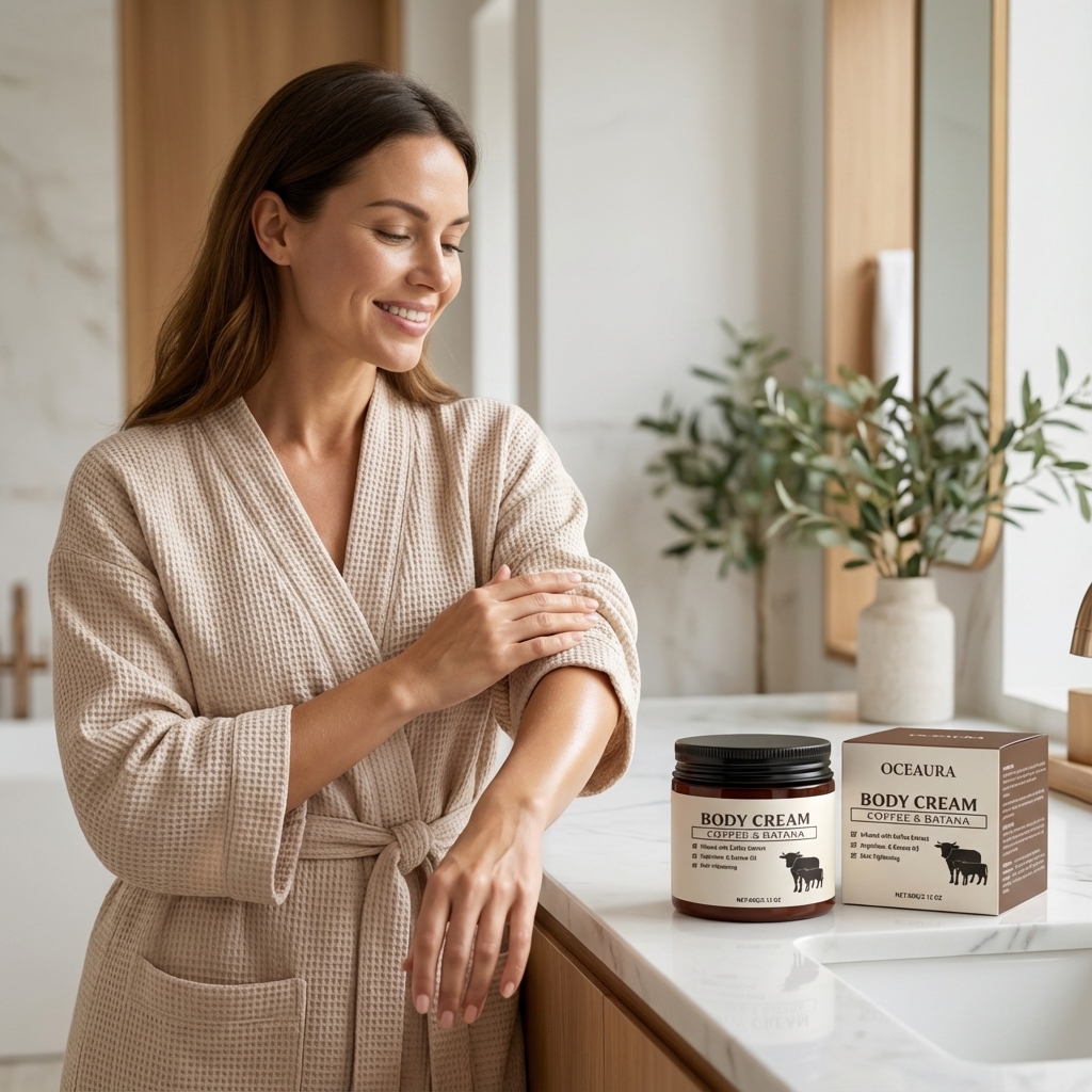 Moisturizing Hydrating Body Cream Daily Hydration Softening Refreshing Care For Rough Skin On Human Body