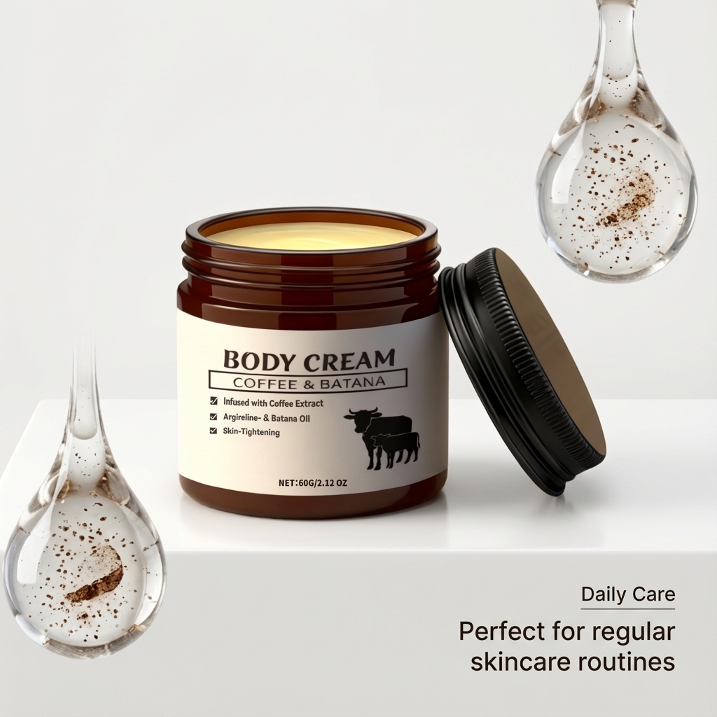 Moisturizing Hydrating Body Cream Daily Hydration Softening Refreshing Care For Rough Skin On Human Body