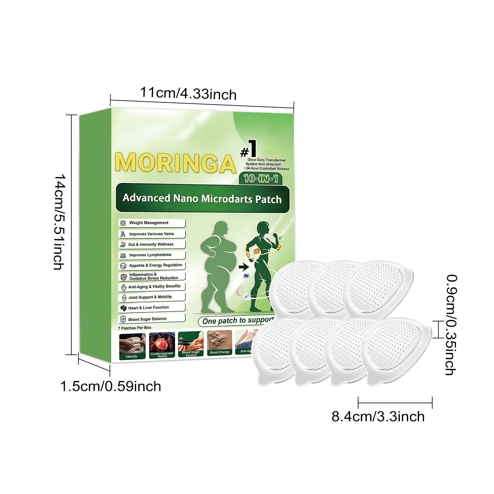 Body Care Patch Mild Nourish Whole Skin Show Slim Figure Daily Personal Maintenance Care