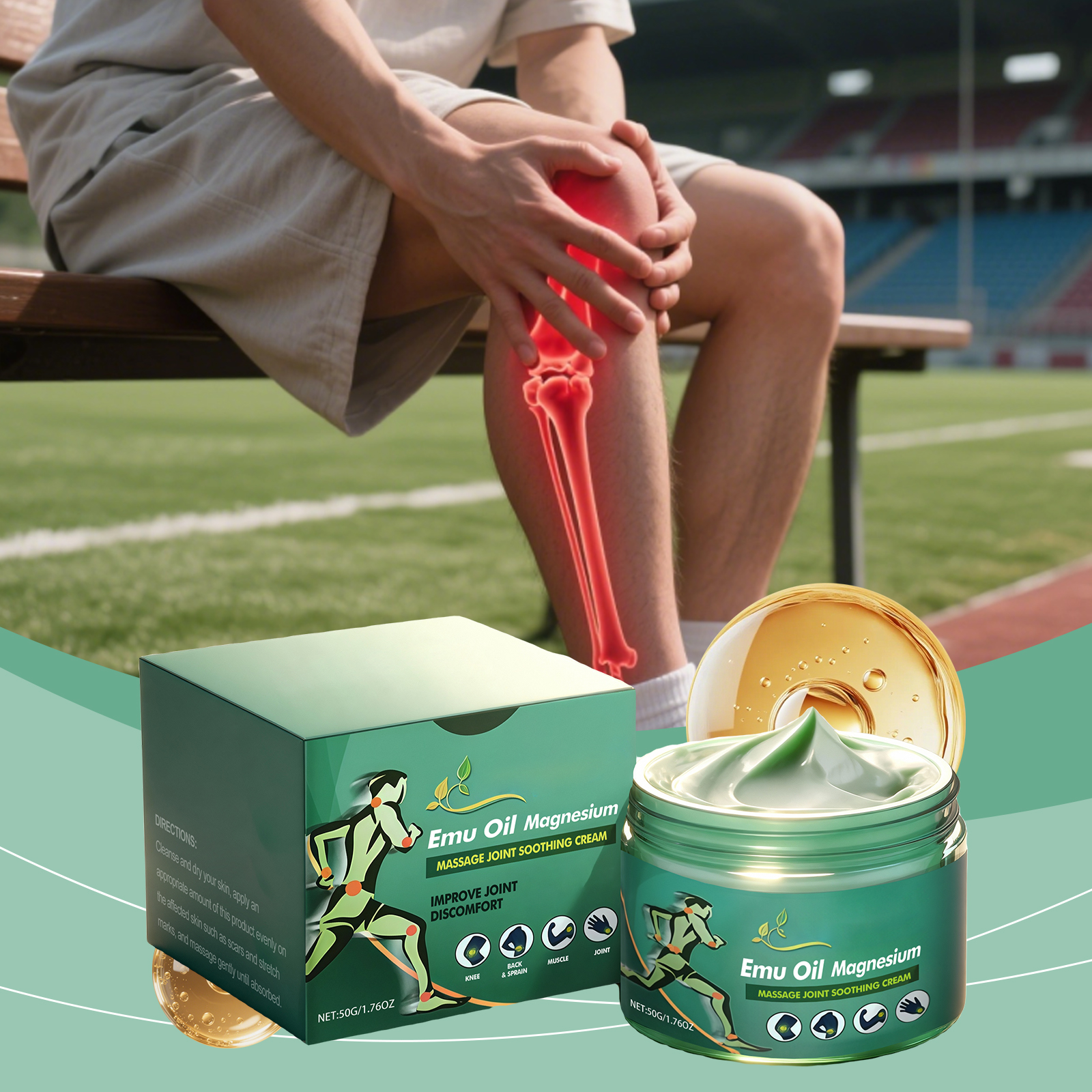 Joint Care Cream Mild Nourishing Protect Knee Wrist Joint Daily Comfort External Smear Massage Lotion