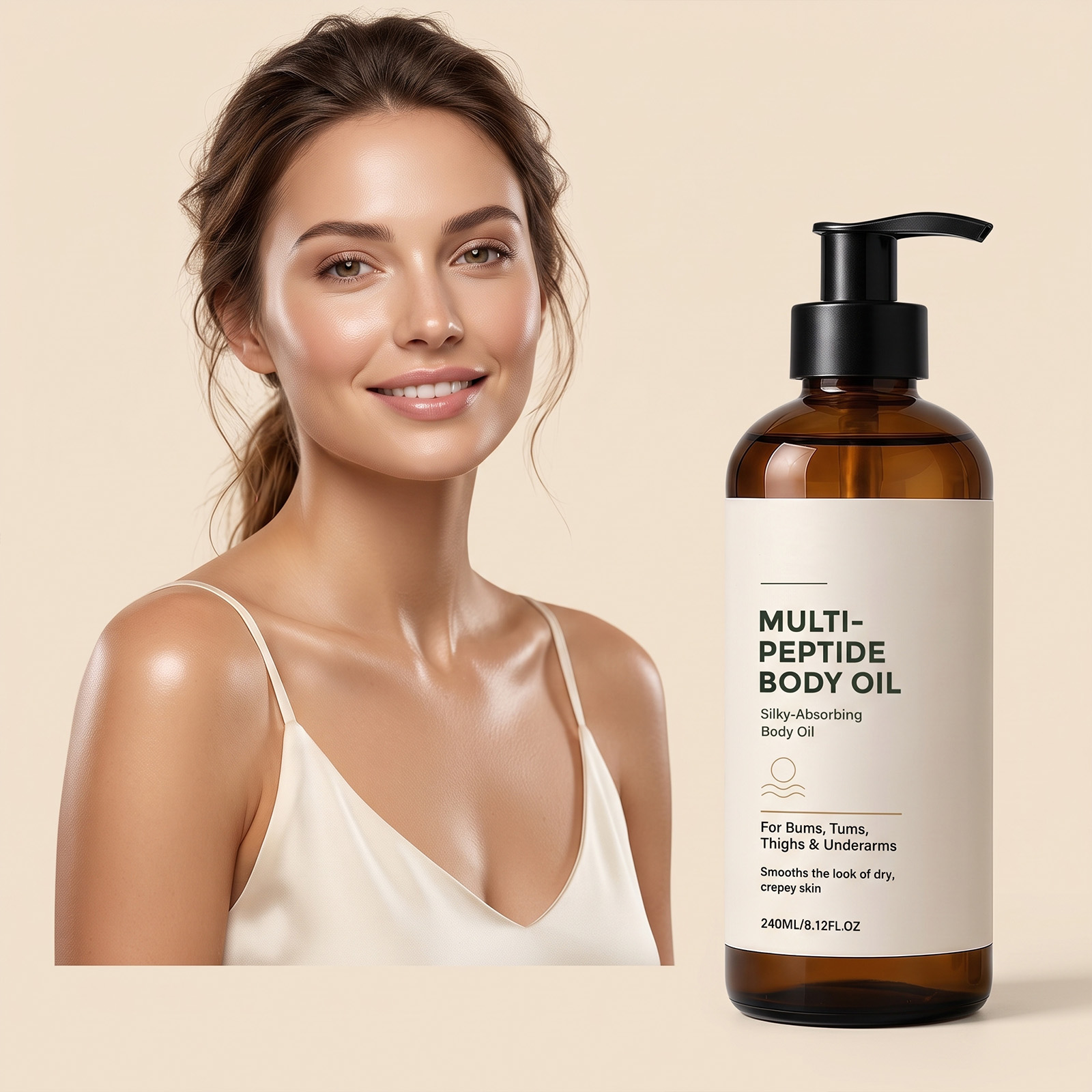 Body Moisturizing Essential Oil Delicate Silky Skin Boost Elasticity Daily Massage Care