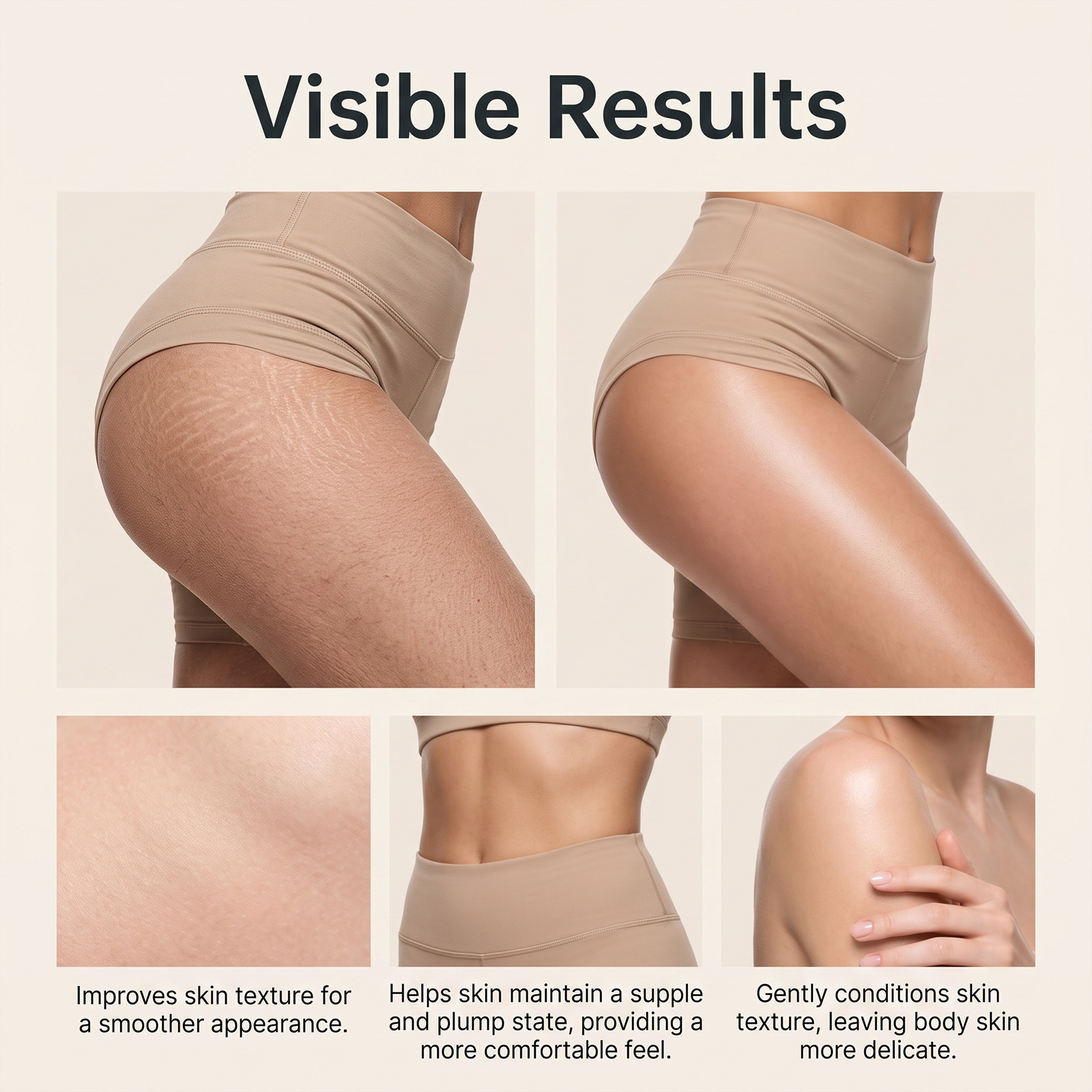 Body Moisturizing Essential Oil Delicate Silky Skin Boost Elasticity Daily Massage Care