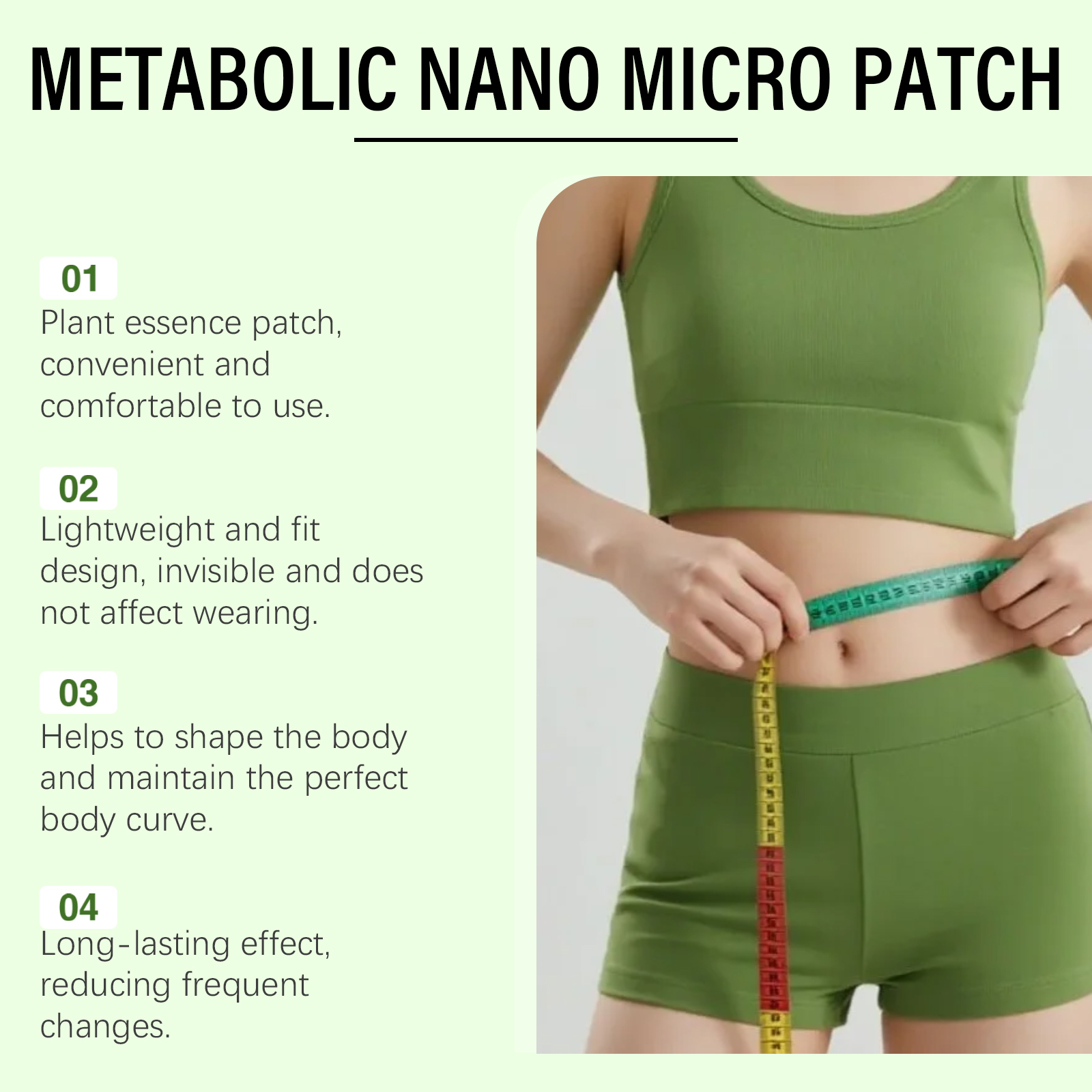Body Care Patch Mild Gentle Skin Friendly External Portable Daily Body Shaping Nursing