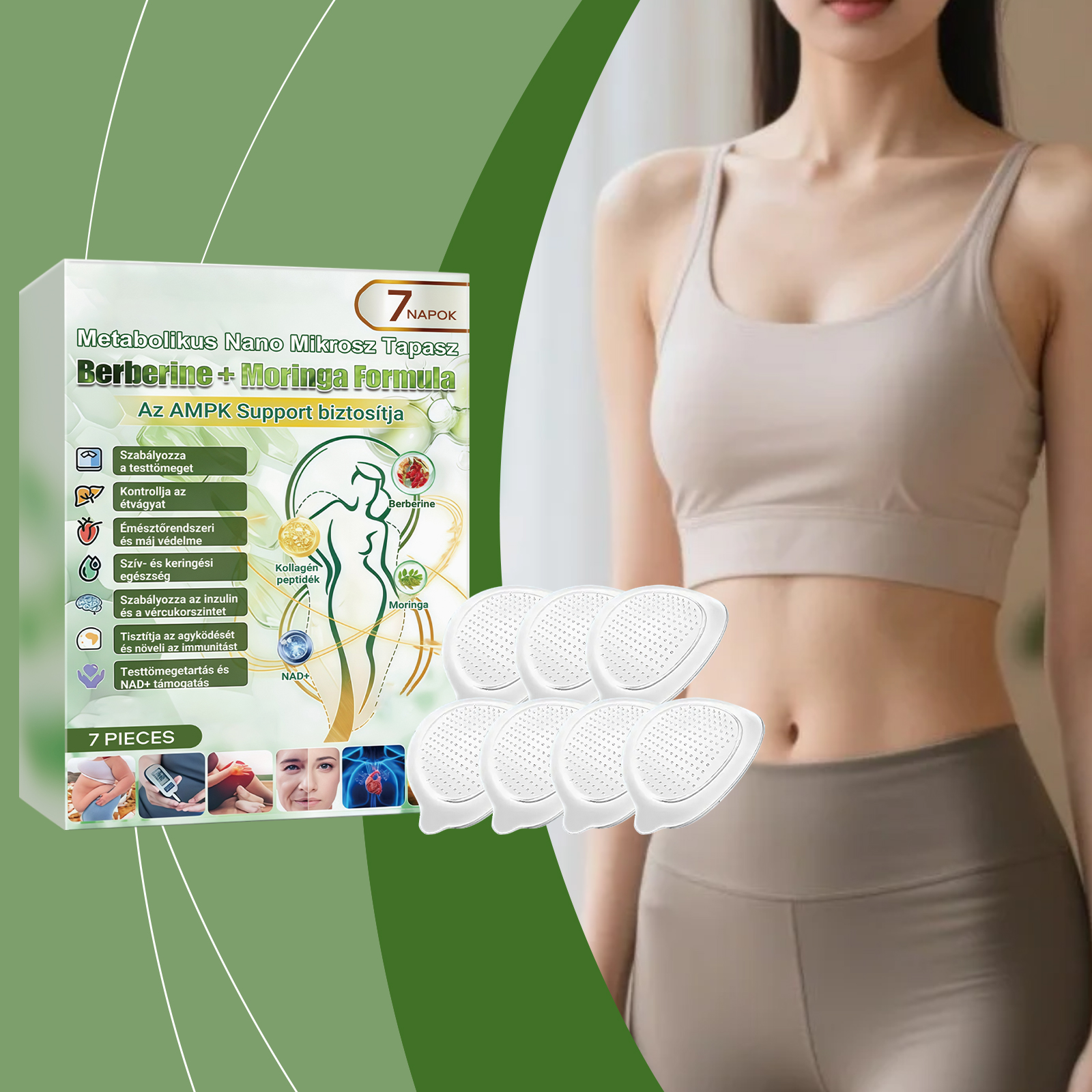 Body Care Patch Mild Gentle Skin Friendly External Portable Daily Body Shaping Nursing