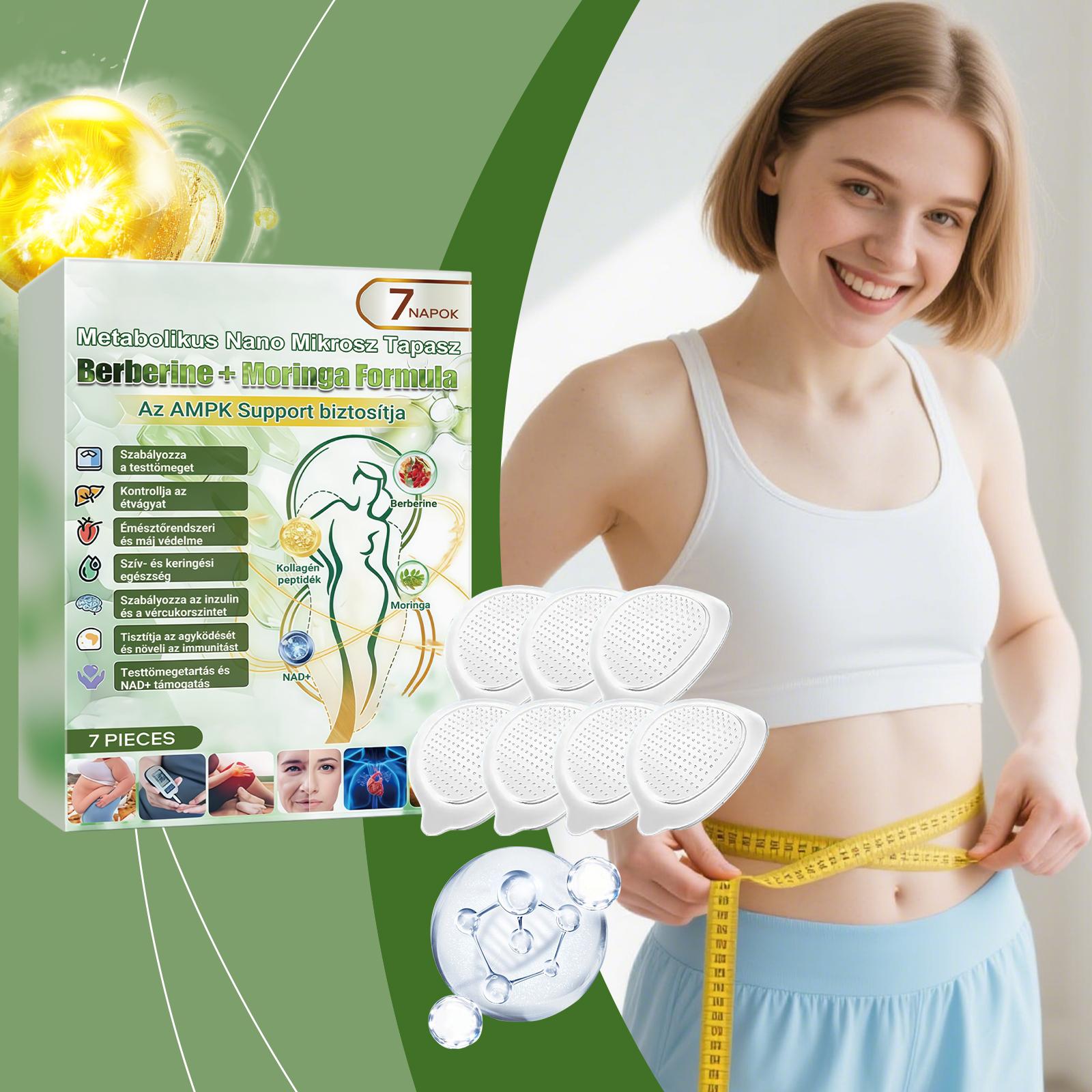 Body Care Patch Mild Gentle Skin Friendly External Portable Daily Body Shaping Nursing
