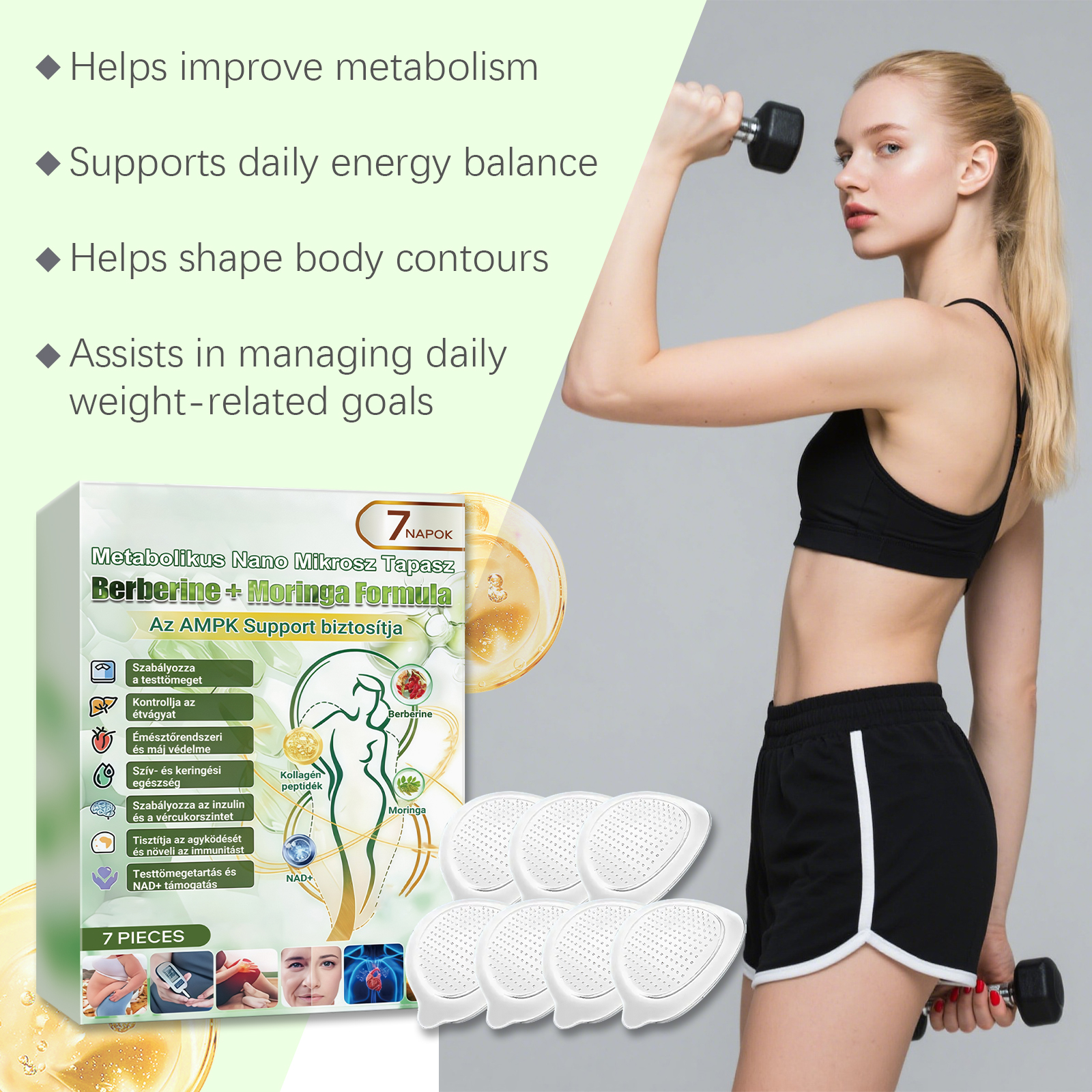 Body Care Patch Mild Gentle Skin Friendly External Portable Daily Body Shaping Nursing
