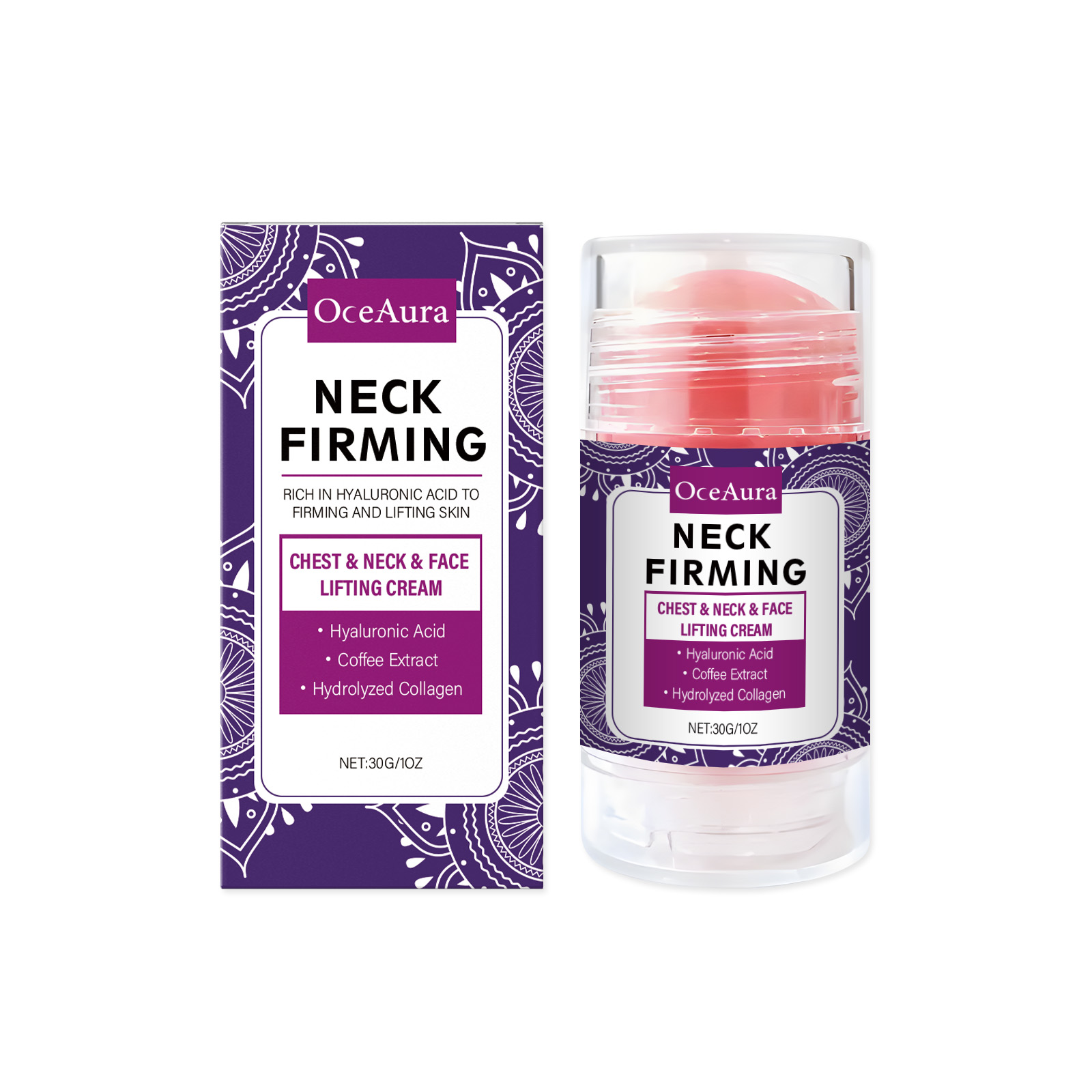 Firming Essence Stick Skin Moisturizing Elasticity Fade Fine Lines Tightening Massage Neck Portable Essence