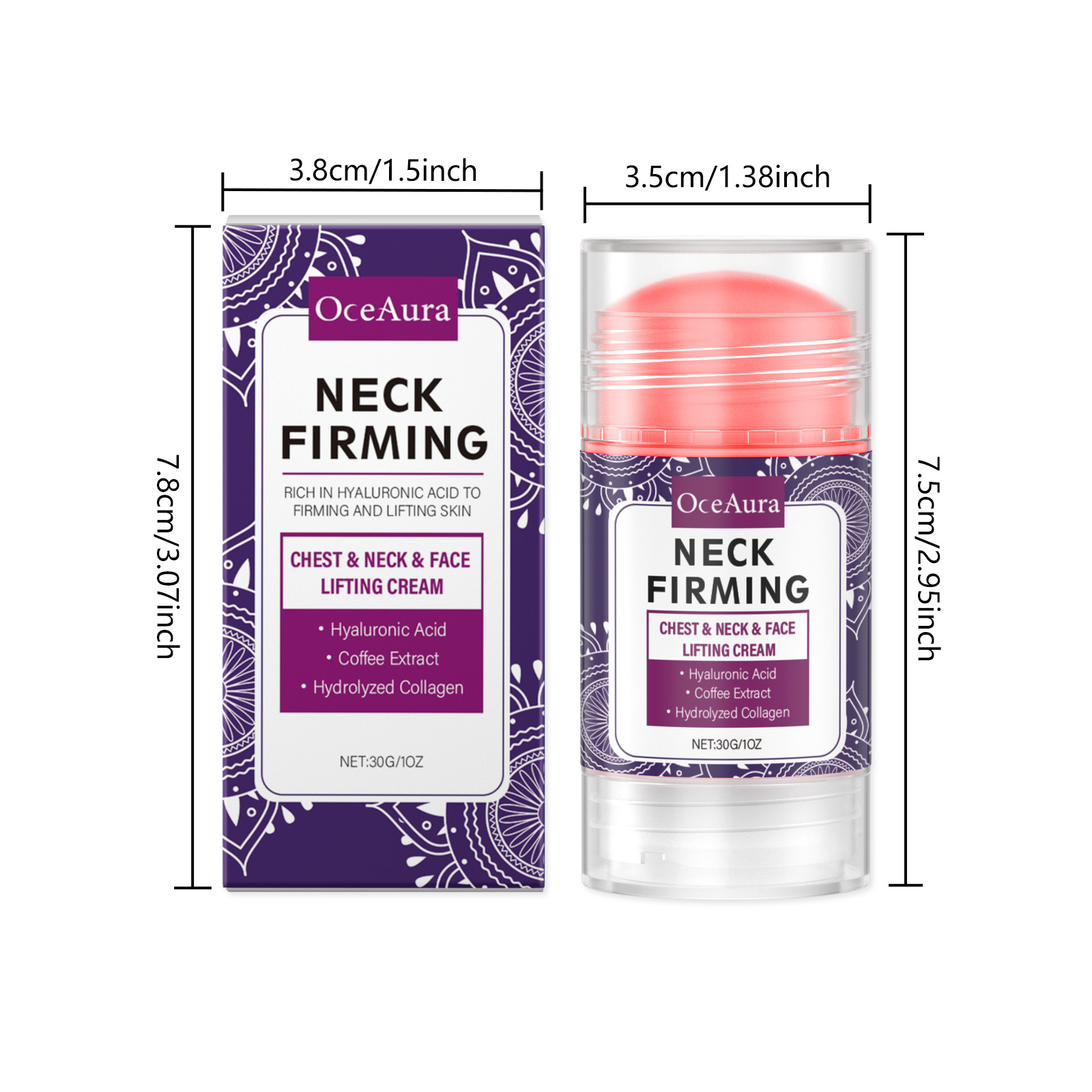 Firming Essence Stick Skin Moisturizing Elasticity Fade Fine Lines Tightening Massage Neck Portable Essence