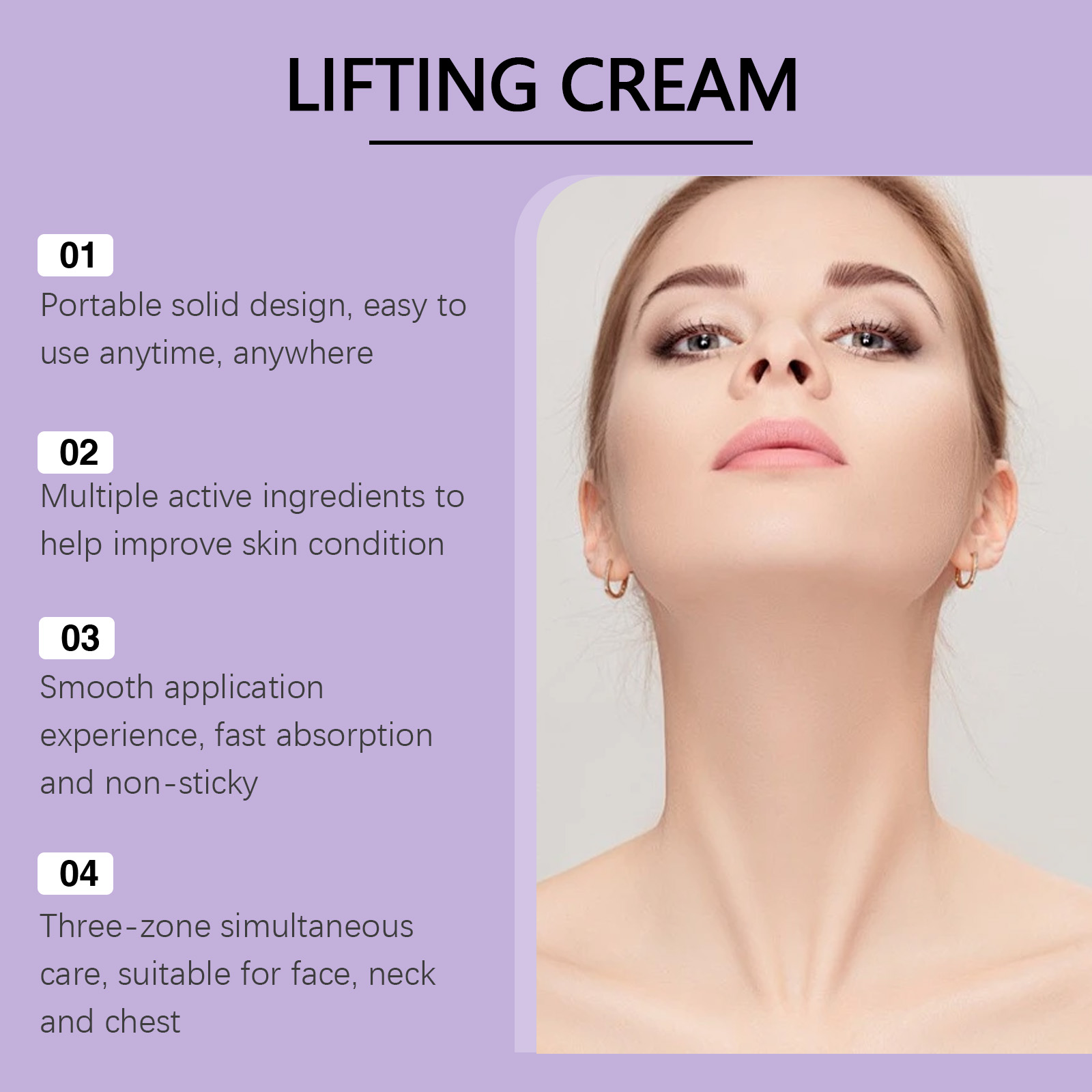 Firming Essence Stick Skin Moisturizing Elasticity Fade Fine Lines Tightening Massage Neck Portable Essence