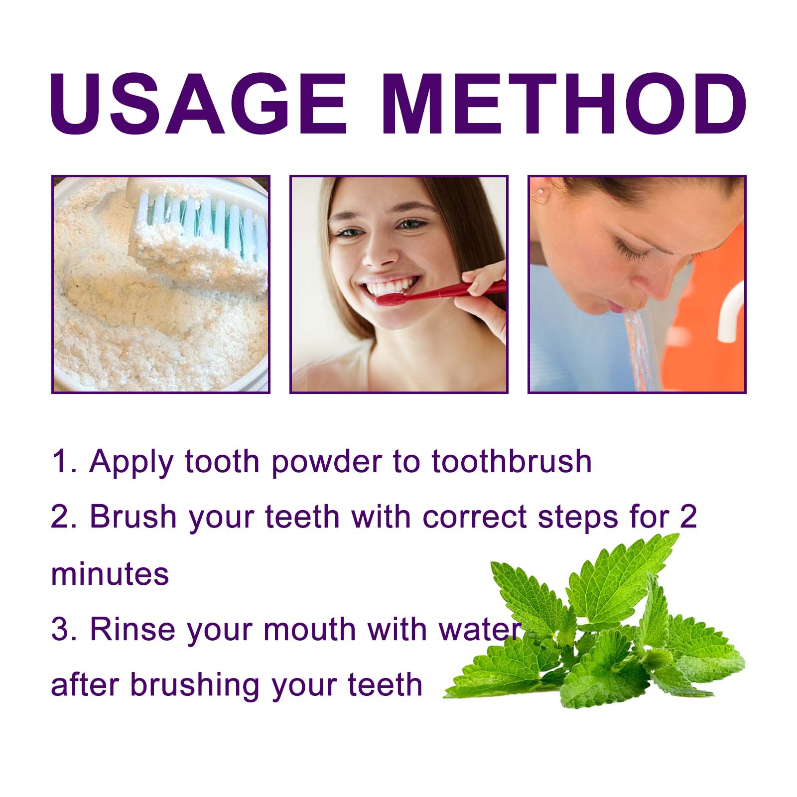 Teeth Whitening Powder Cleans Yellow Teeth Stains Plaque For Oral Care Brightening Beauty