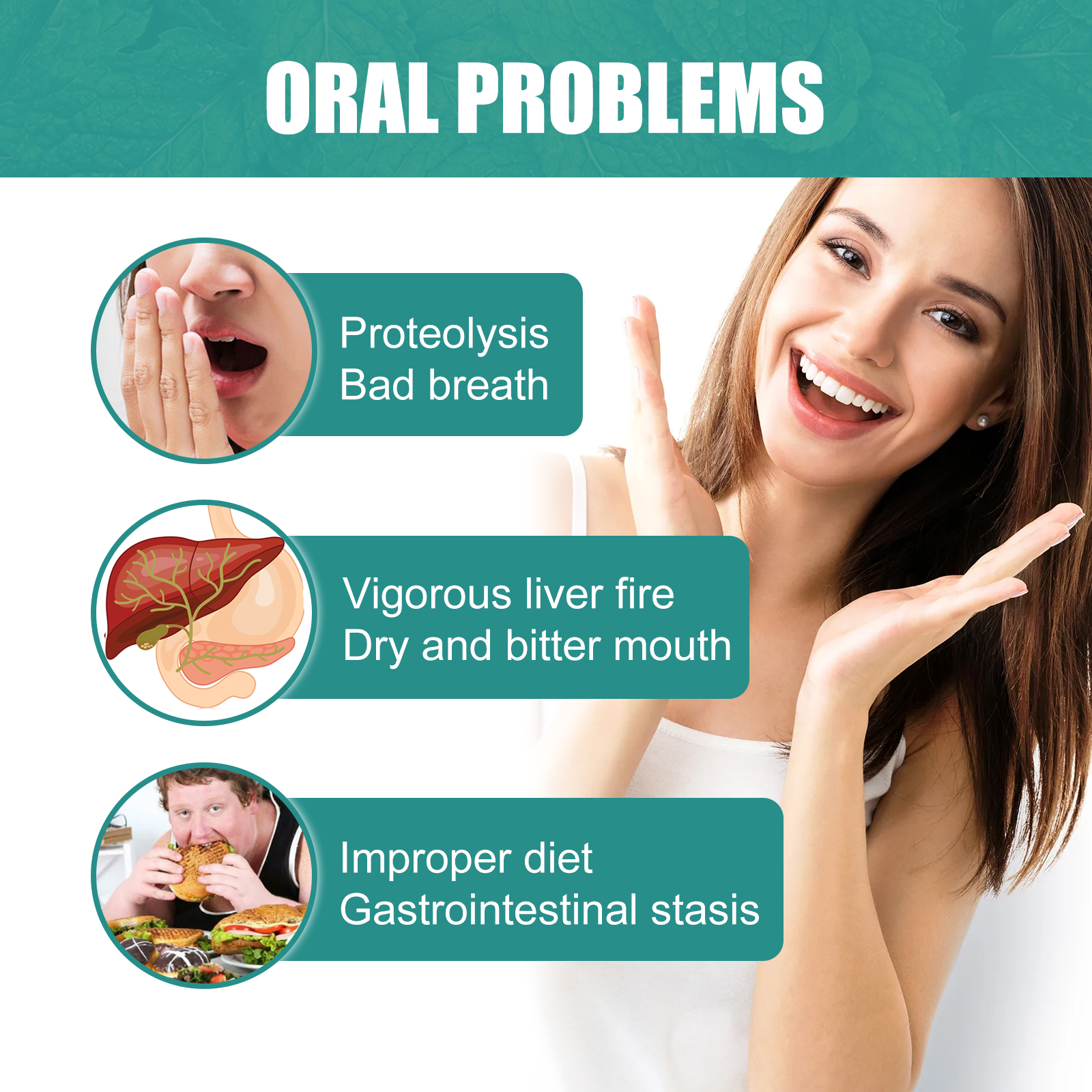 Breath Freshening Essence Oral Care Drops Mint Flavor Long Lasting Freshness Daily Mouth Hygiene 1 PCS