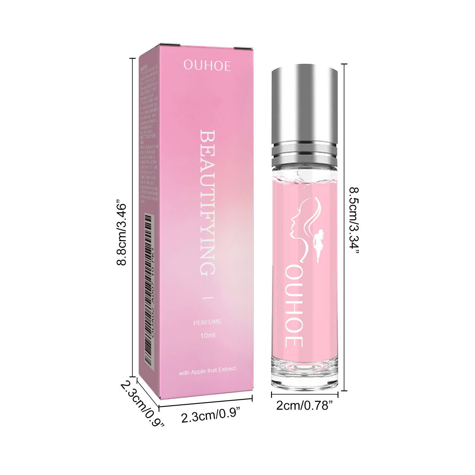 Roll On Perfume Long Lasting Fresh Light Fragrance For Daily Wear And Date Night Portable Unisex Scent