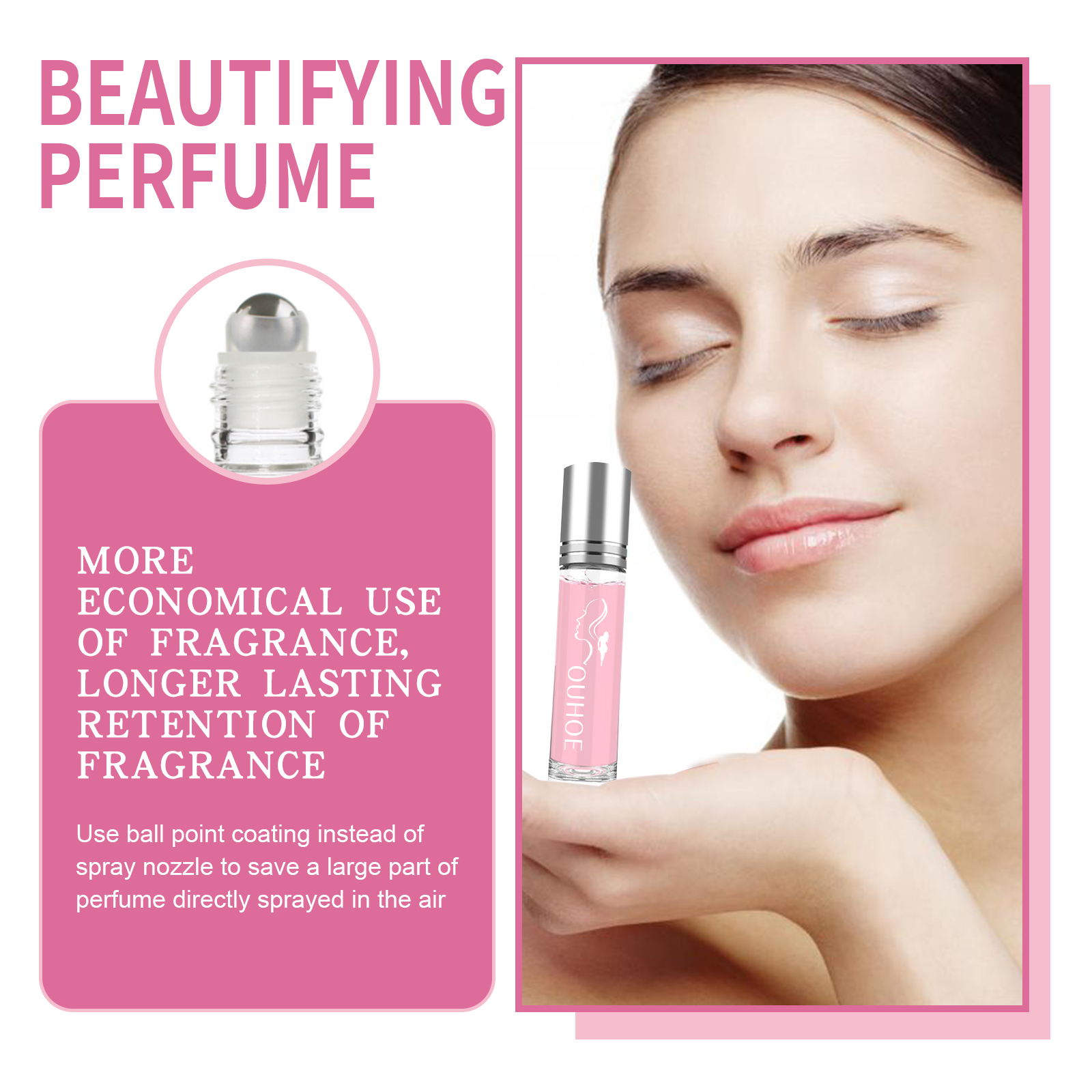 Roll On Perfume Long Lasting Fresh Light Fragrance For Daily Wear And Date Night Portable Unisex Scent