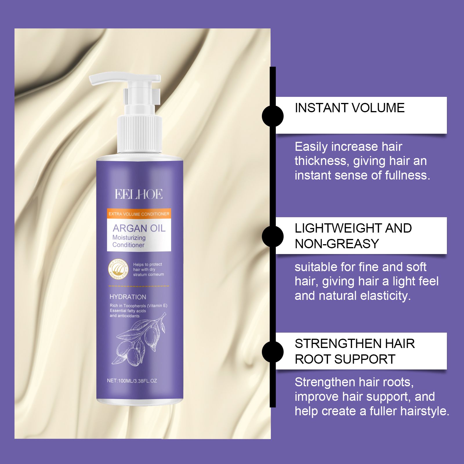 Moroccan Argan Oil Hair Care Set Shampoo Conditioner Mask And Oil For Smooth And Voluminous Hair