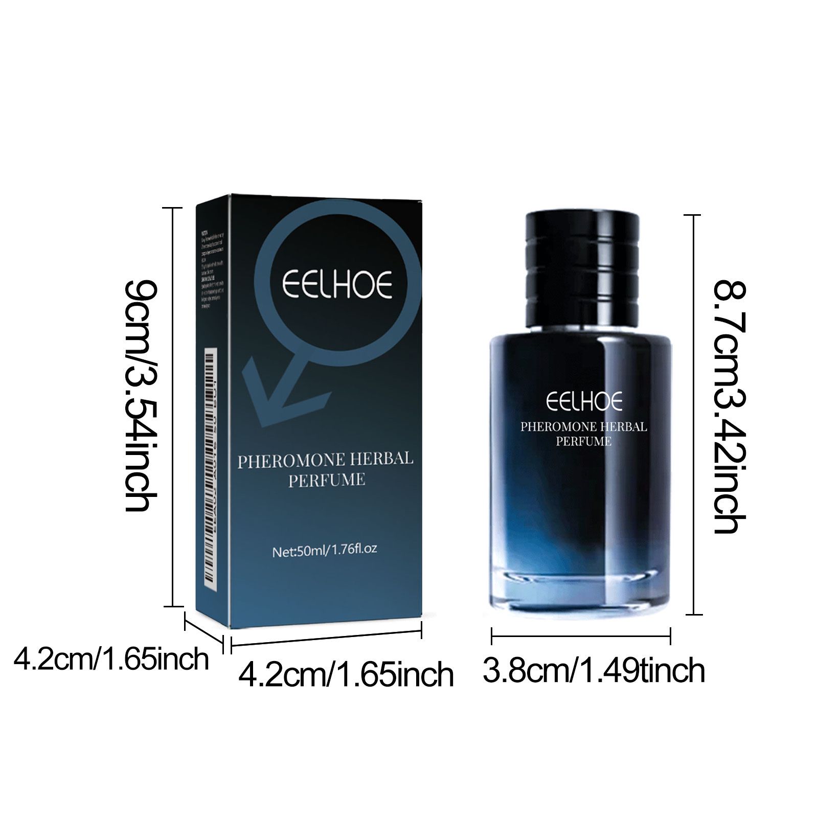 Herbal Perfume Fresh Long Lasting Portable For Daily Wear And Dates