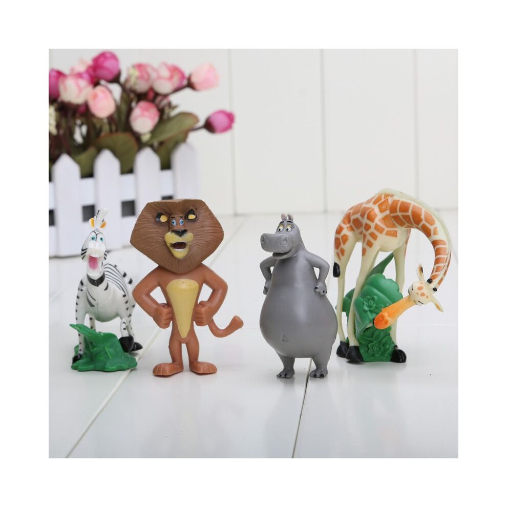 4Pcs Madagascar Movie Animal Penguin Kids Gift Toy