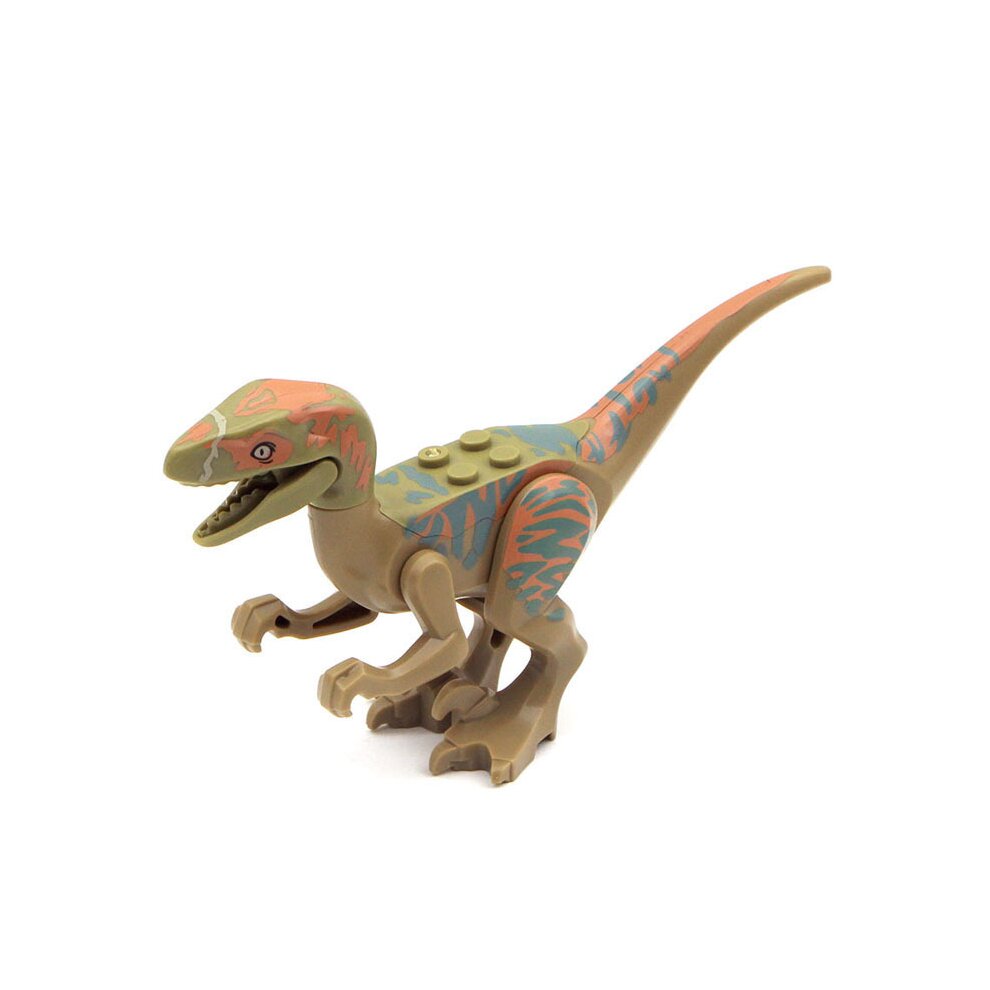 16PCS Jurassic Dinosaur World Minifigures Toys Fit Lego