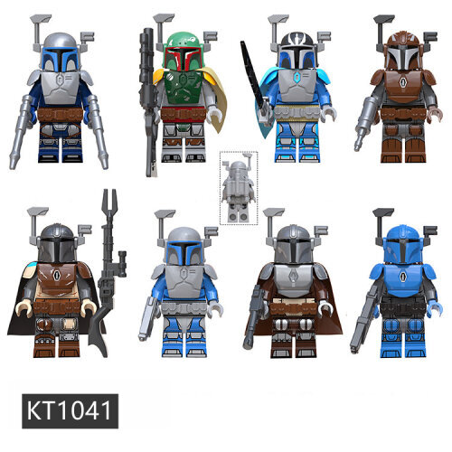 Mandalorian Star wars Minifigures Compatible with Lego toy blocks