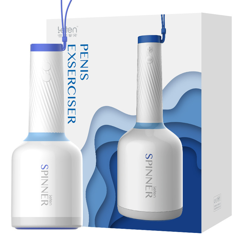 Male Masturbator Auto Rotation Penis Exserciser Stroker Cup Men Sex Toy Wine Bottle Design USB Rechargeable