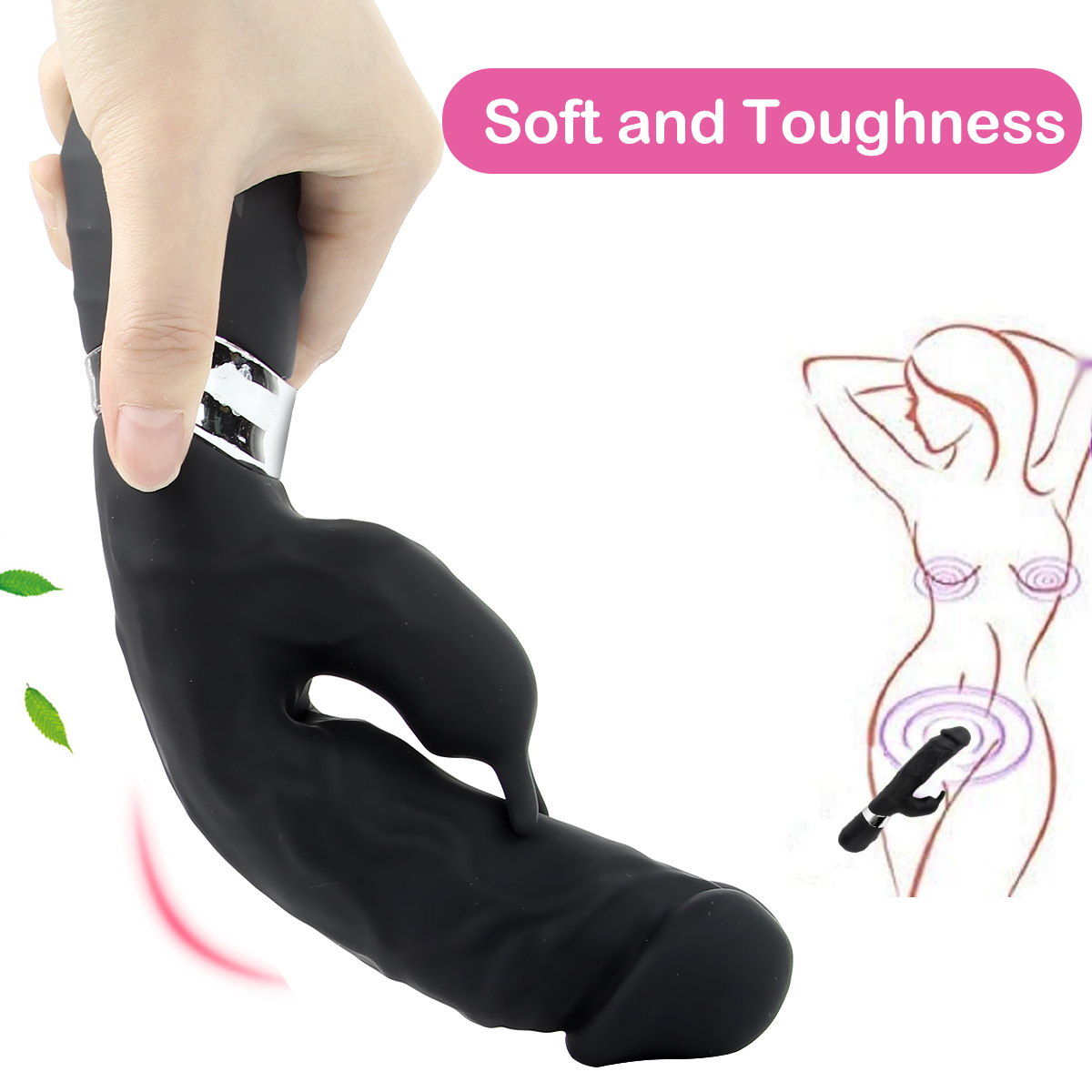 Realistic Dildo G-Spot Rabbit Vibrator Sex Machine Vagina Stimulator Rechargeable Women Adult Sex Toy Massage Games