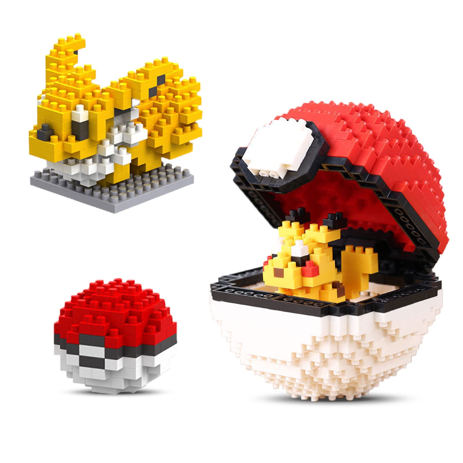 Pichu-Balls for Children Fun Toy Game Gift with Gift Box Building Blocks