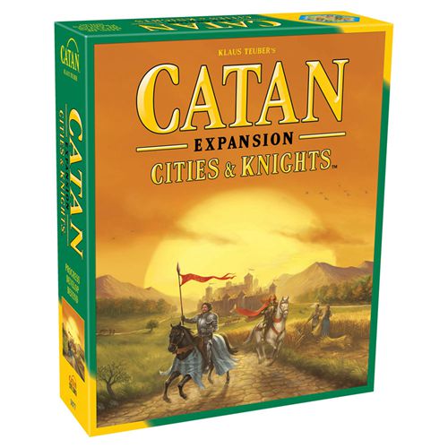 CATAN Cities and Knights Expansion Board Game for Adults and Family Adventure