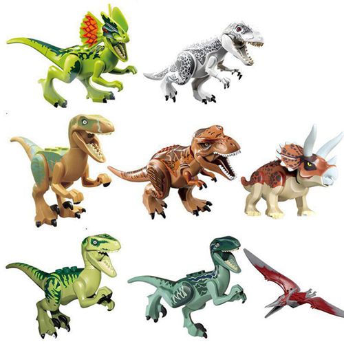 Jurassic World Park Dinosaur Figure Kid Toys Set 8Pcs