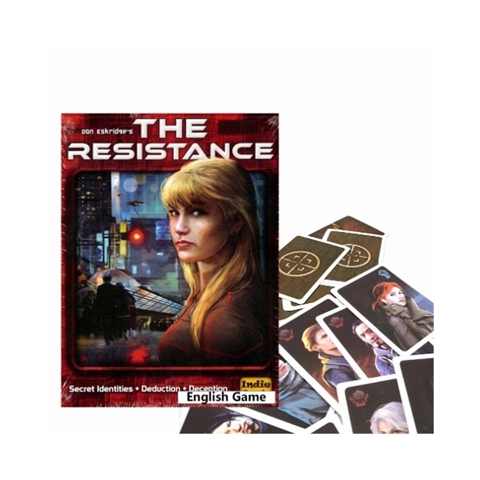 The Resistance Board Game Adults Family Couples Party Team Building Activity