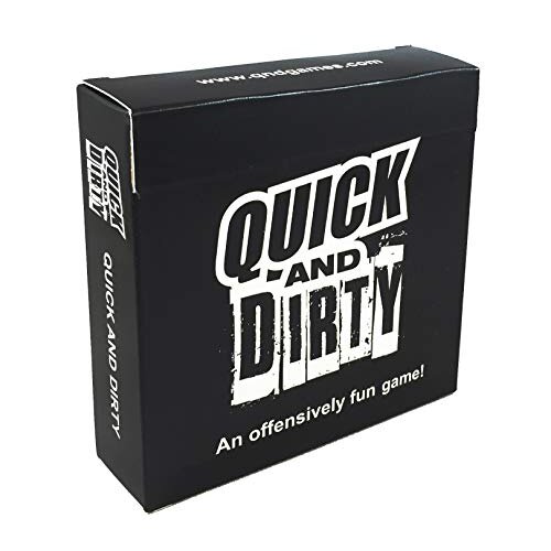 Quick And Dirty - an Offensively Fun Game Funny Social Comedy Game