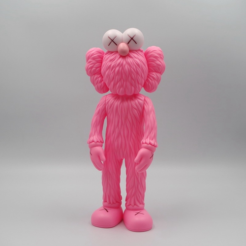 Kaws Figure Model Collectible Action Minifigure Toy Art Party Decoration 12inch Pink