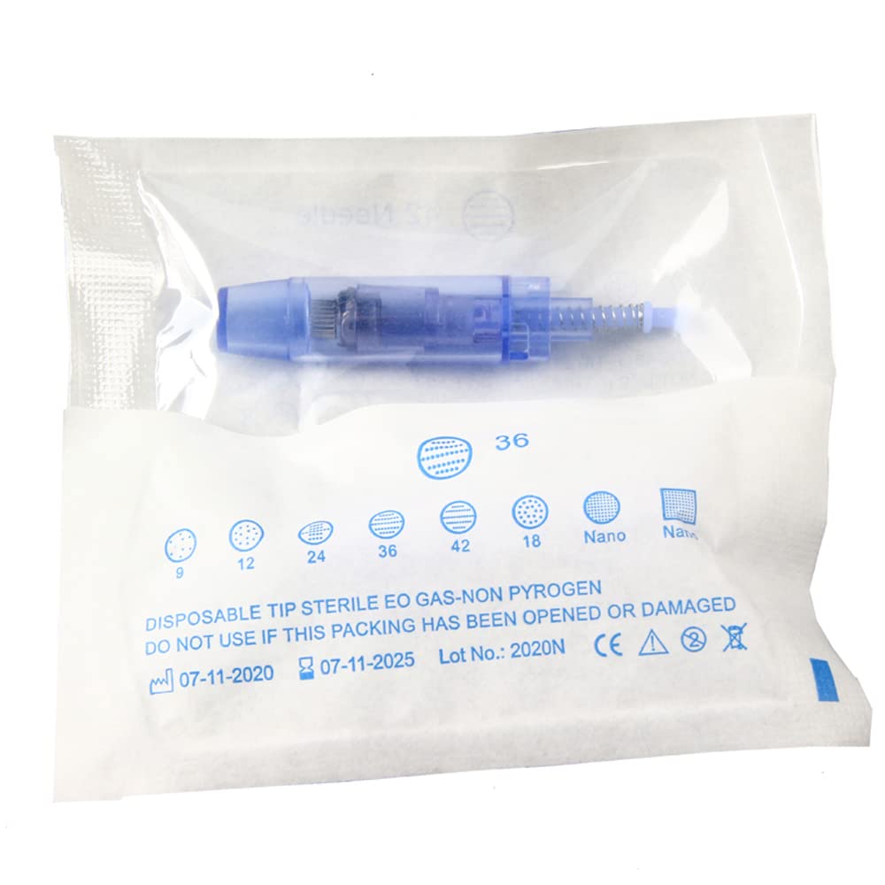 (12 Pin) Dr. Pen Ultima A1 Micro Needles Cartridges Replacements Cartridges for Derma Pen 10 Pcs Pack