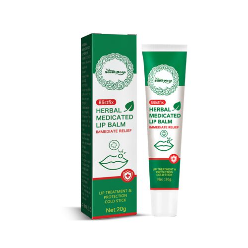 Herbal Lip Cream Lip Oil Balm Cold Sores Treatment Lip Repair Anti Lip Wrinkles Anti-dry Cracking Exfoliating Scrub Moisturizing