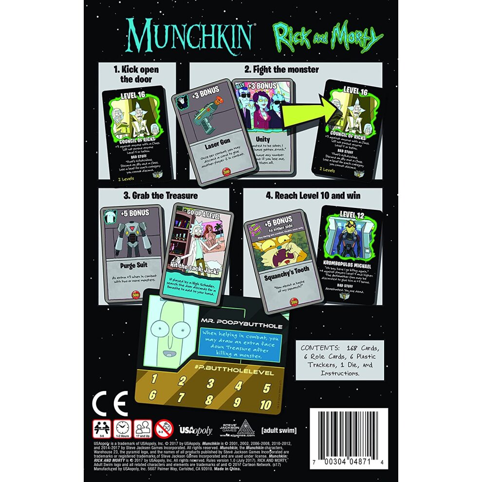 Munchkin Rick and Morty Mixed Colours
