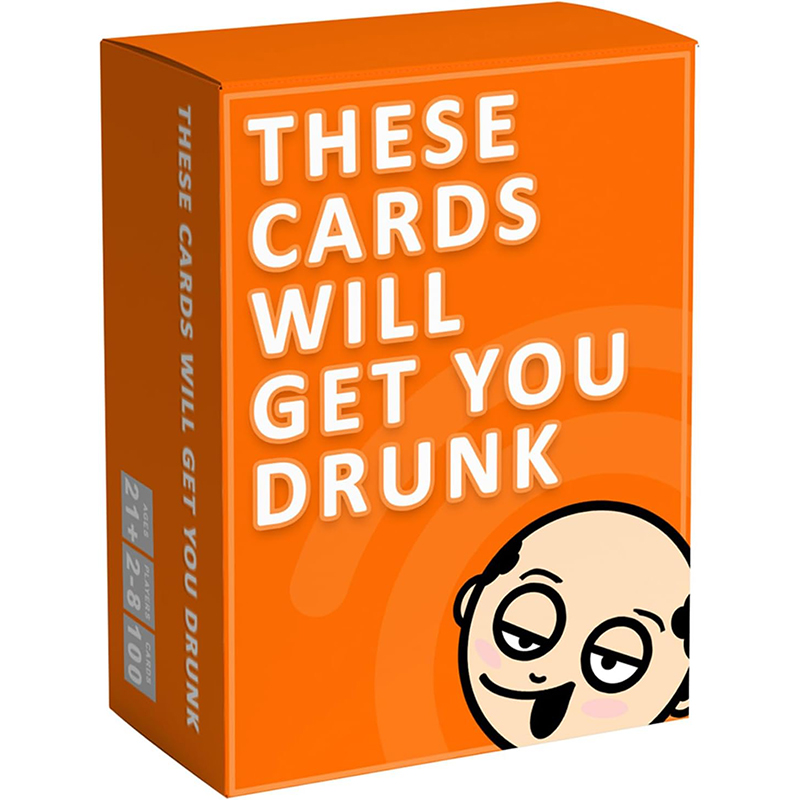 These Cards Will Get You Drunk-Fun Family Adult Drinking Game For Parties