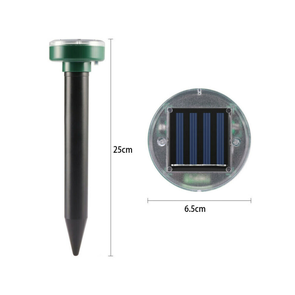 Ultrasonic Battery Cat Dog Repellent Fox Pest Scarer Deterrent Repeller Garden