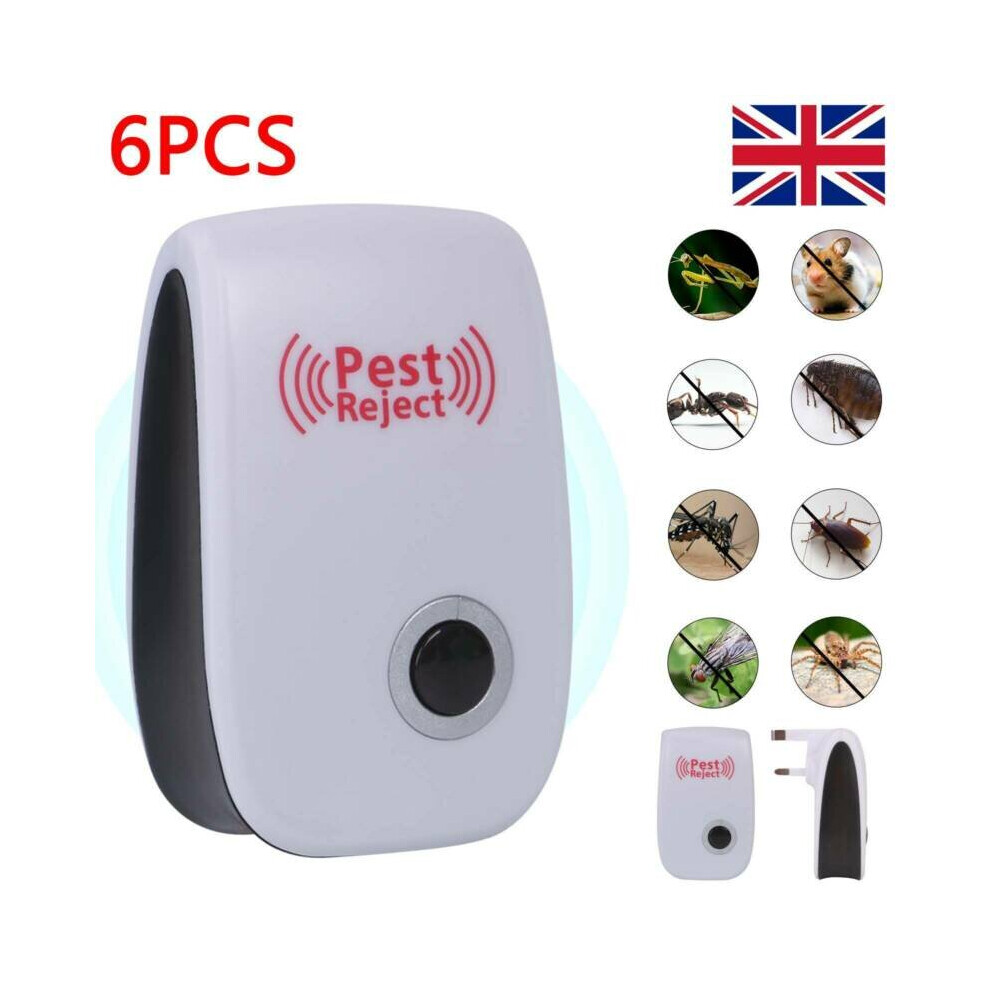 (4PCS) Ultrasonic Plug In Pest Repeller Deter Mouse Mice