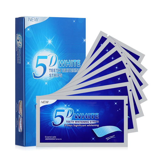 Teeth Whitening Strips Oral Hygiene White Care Kit Double Elastic Bleach Cleaning Tooth Whitening Gel Strips Teeth Whiteners 2 Boxes