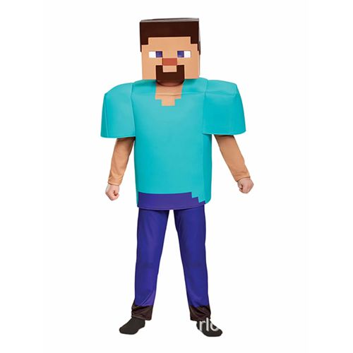 MC Fabric Professional-grade Performance Costume for Gamers Creeper Steve Stage Costume