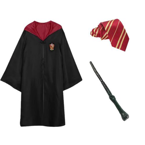 Gryffindor  Magic College Uniform For Kids Adult Cloak Sweater Heromions Cosplay Halloween Costume