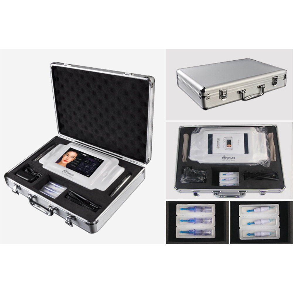 Artmex V8 Permanent Makeup Pen Machine Skin Care Touch Screen MTS Digital Eyebrow Eyeline Lips Tatoo PMU Machine Electric Beauty Care Machine
