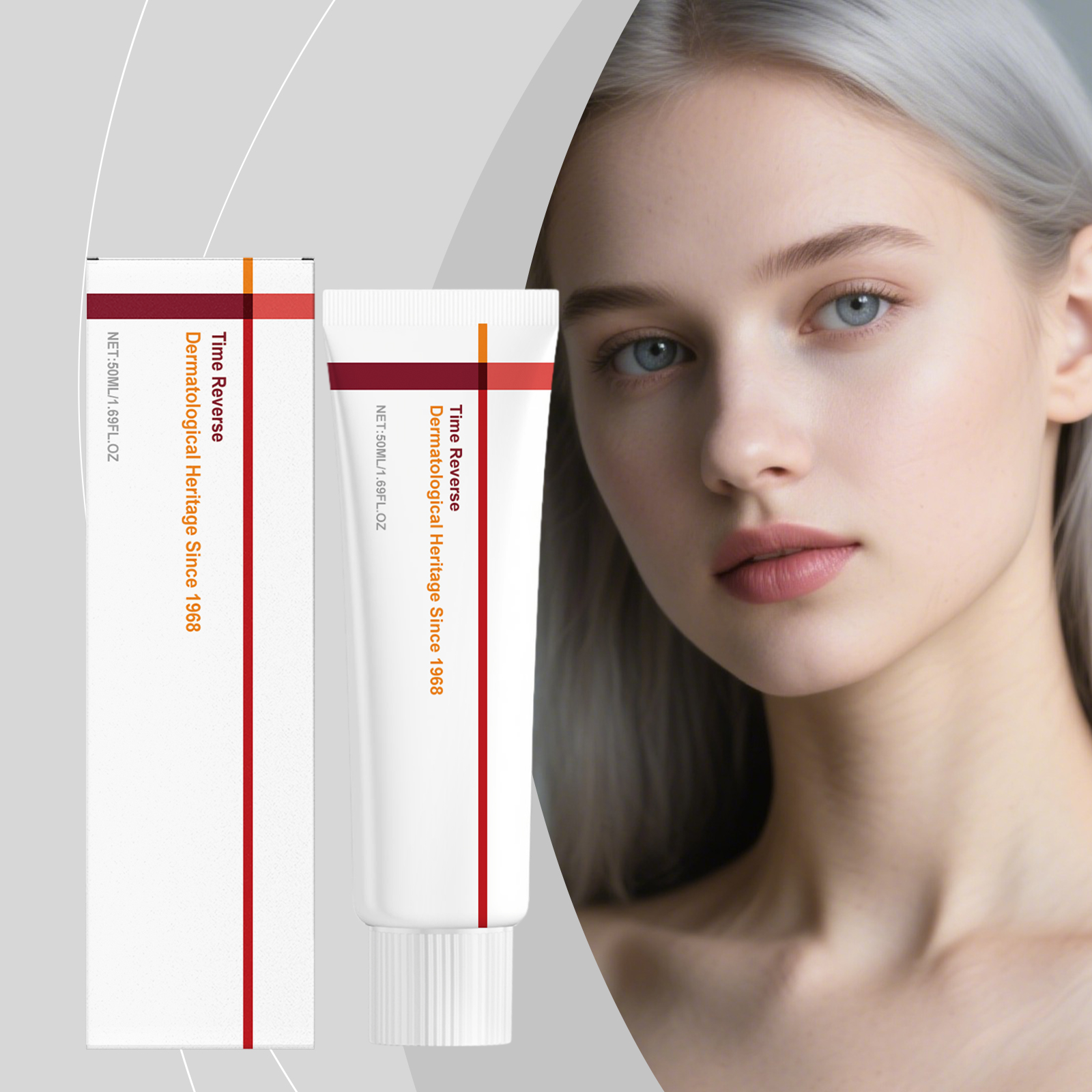 Centella Asiatica Time Reverse Cream Advanced Fast-Absorbing & Nourishing Cream Hydrates Firming Anti-Aging Face Cream Skin Care ﻿